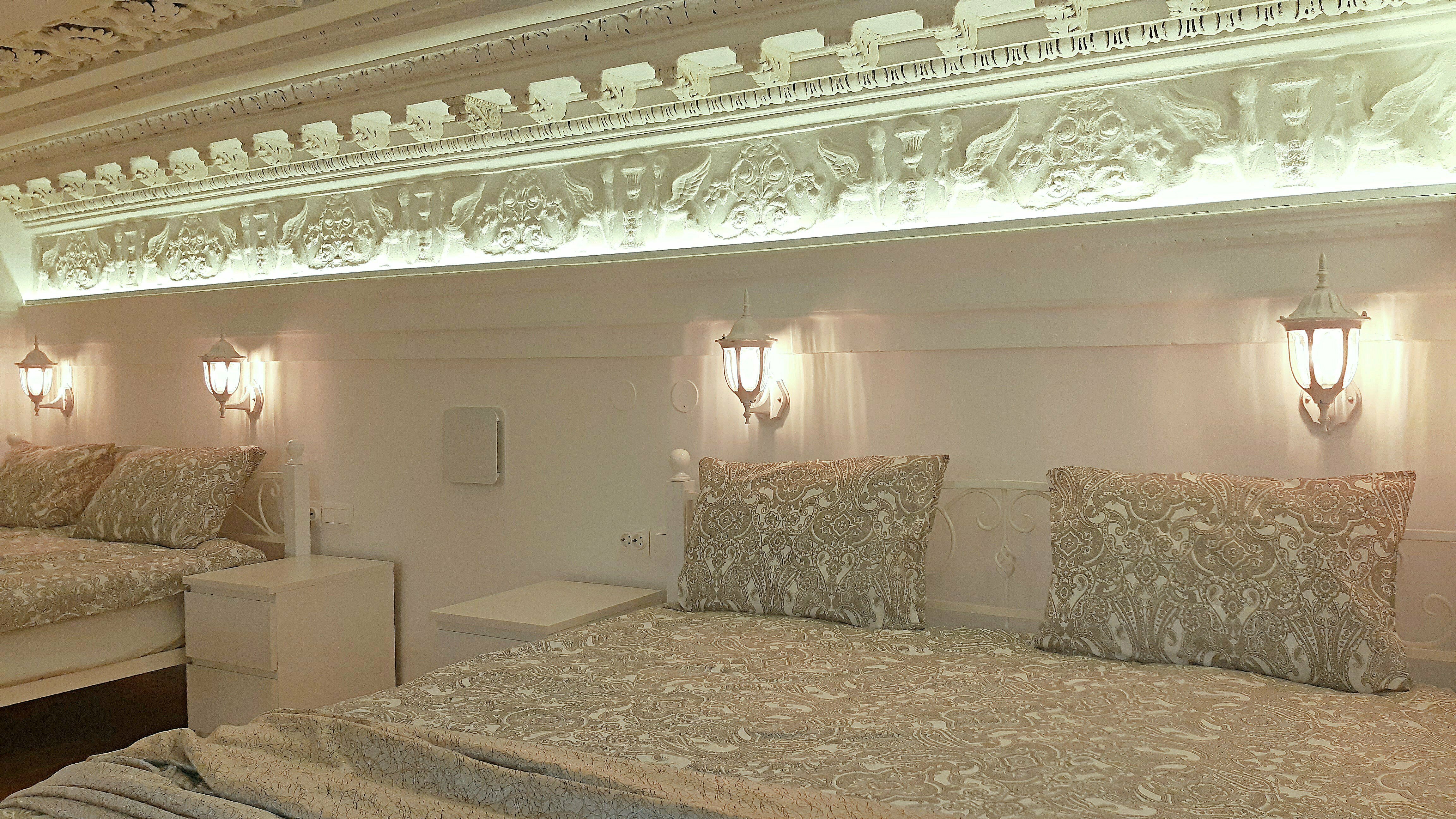 Апартаменты "Проснуться в Эрмитаже" - самая просторная семейная студия Deluxe (7)