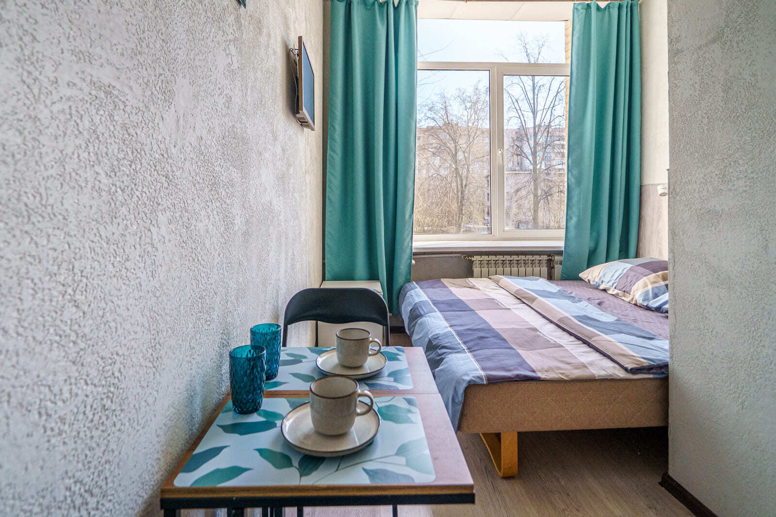 Двухместный номер с одной большой кроватью