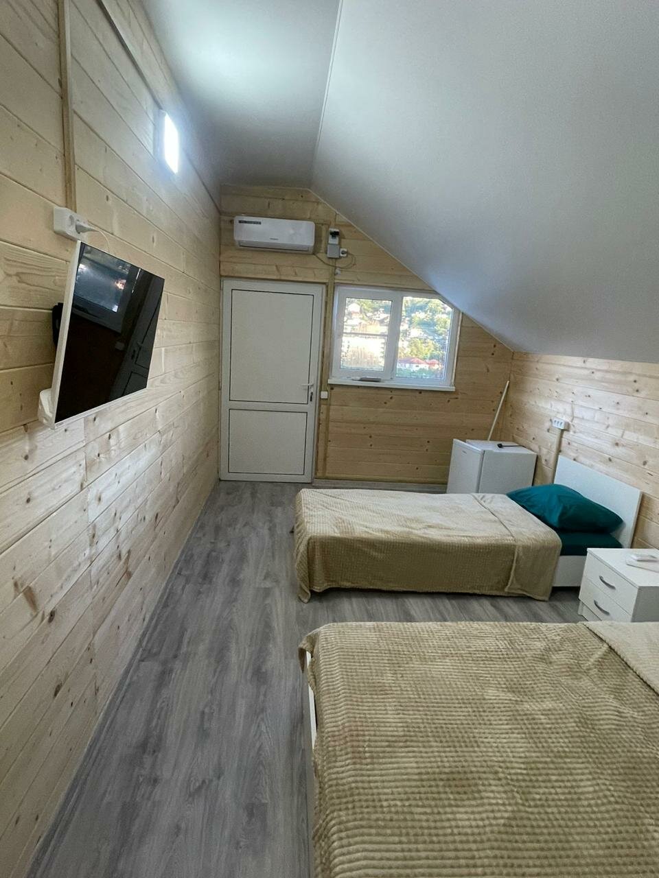 Трехместный номер с видом на море