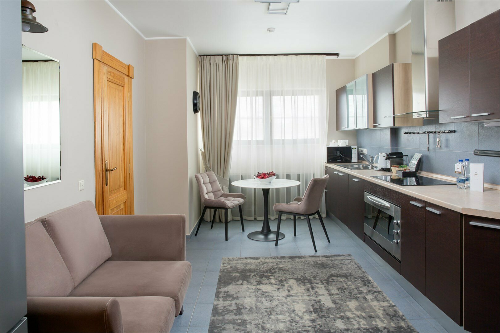 Двухместный номер категории «Стандарт» с кухней