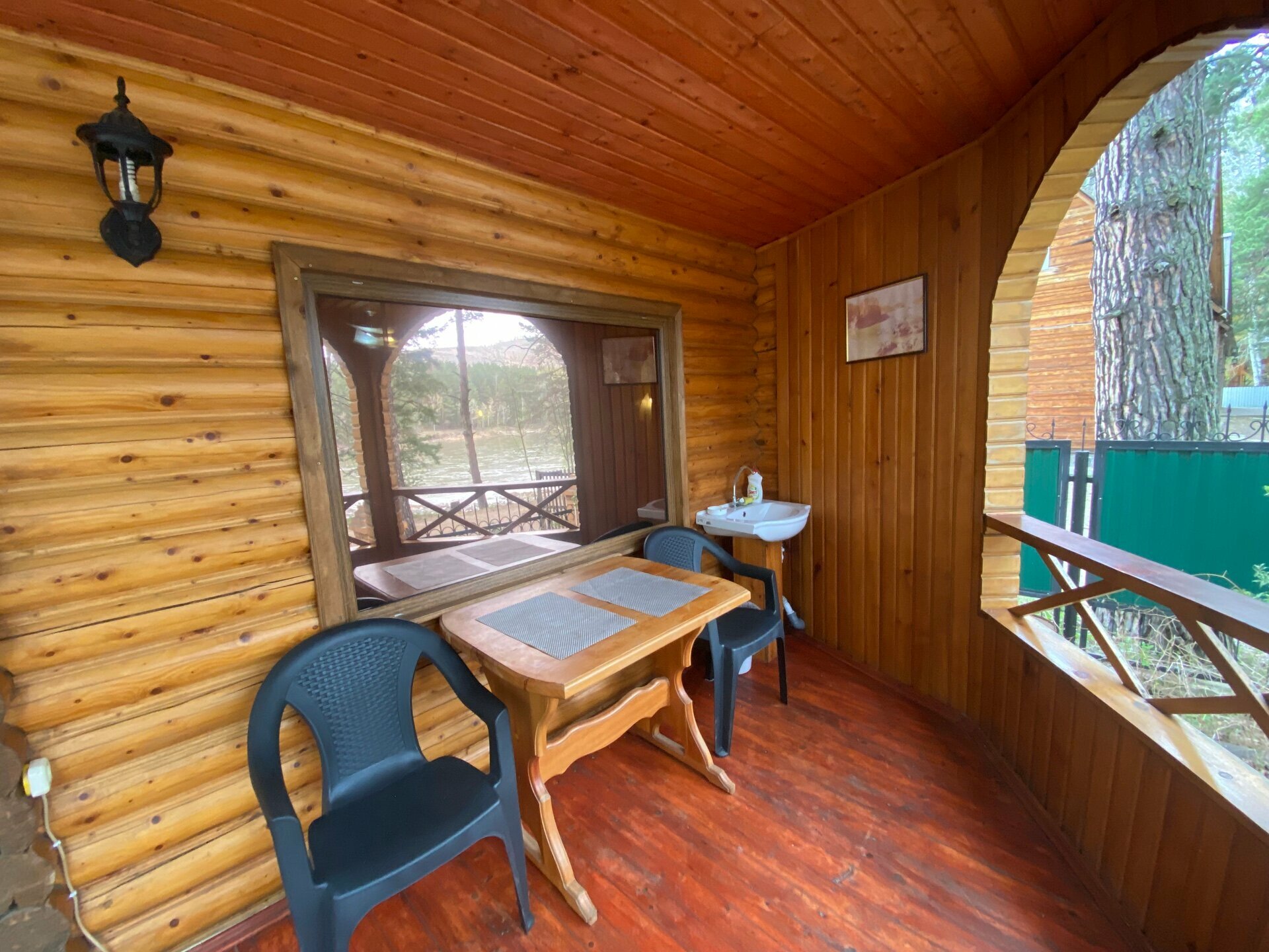 Двухместный номер с 1 кроватью и видом на реку