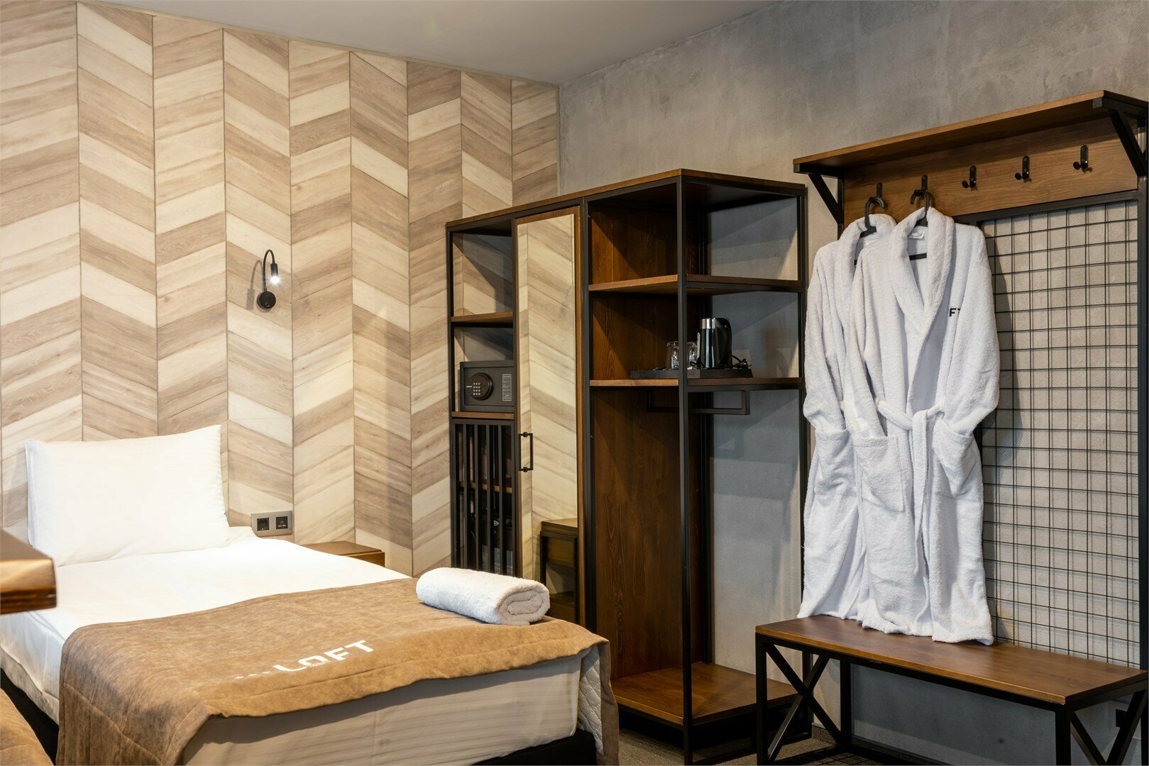 Джуниор Сюит c одной двуспальной кроватью или с двумя односпальными кроватями