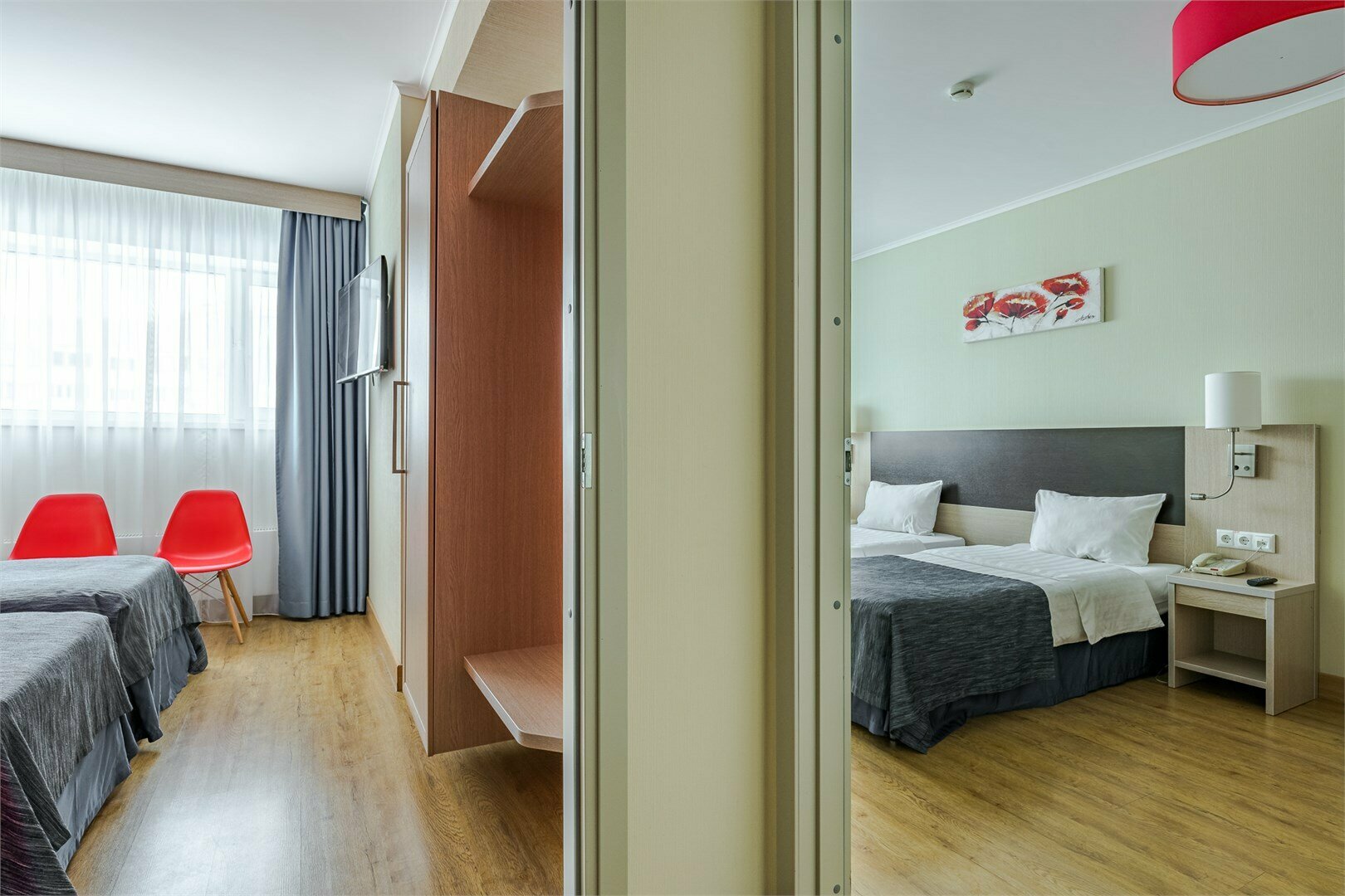 Четырехместный стандартный SPORT (двухкомнатный)  (корпус "Модерн")