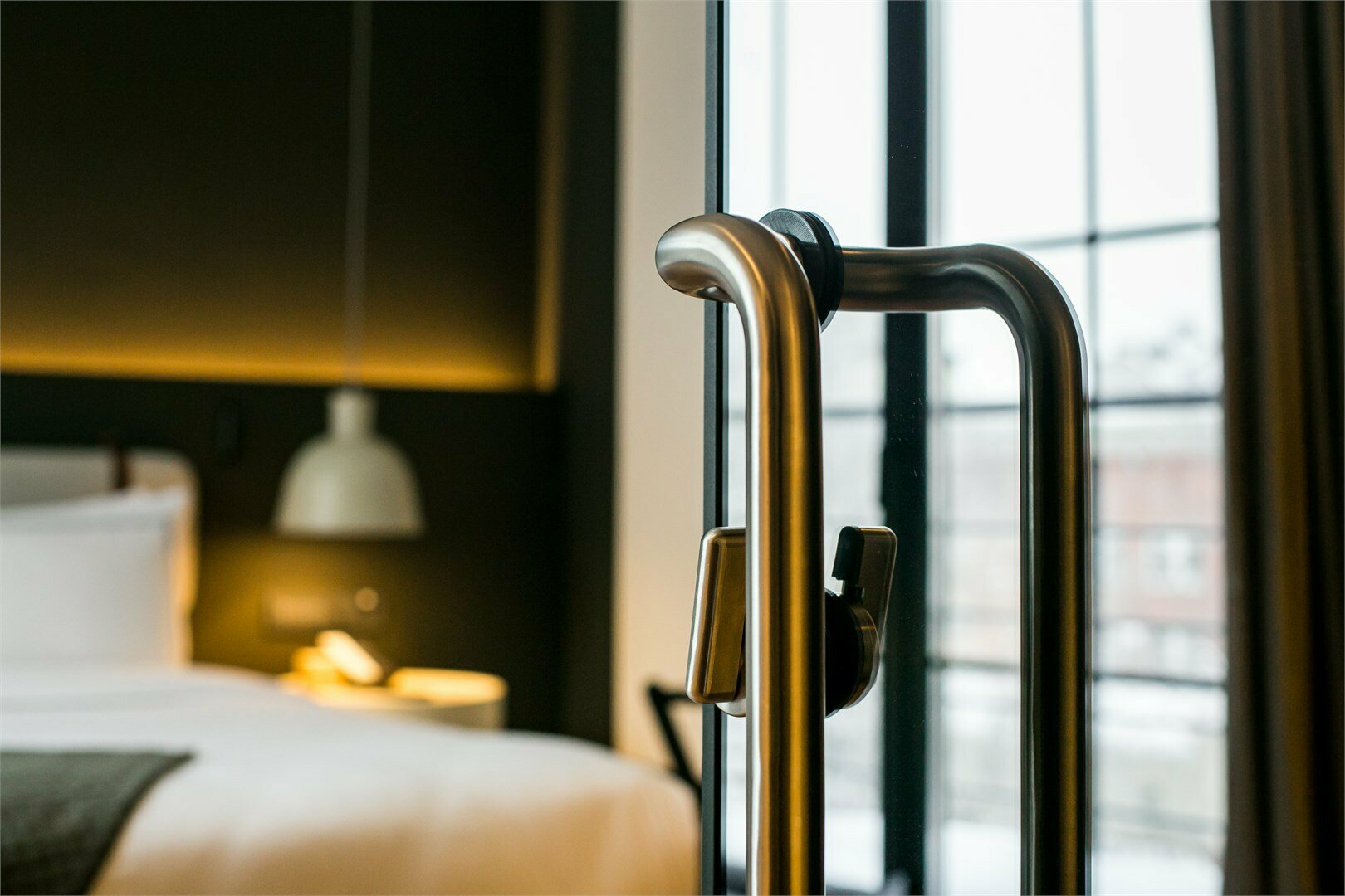 Двухместный номер NEO Централ - Подходит для маломобильных гостей. С одной  большой кроватью