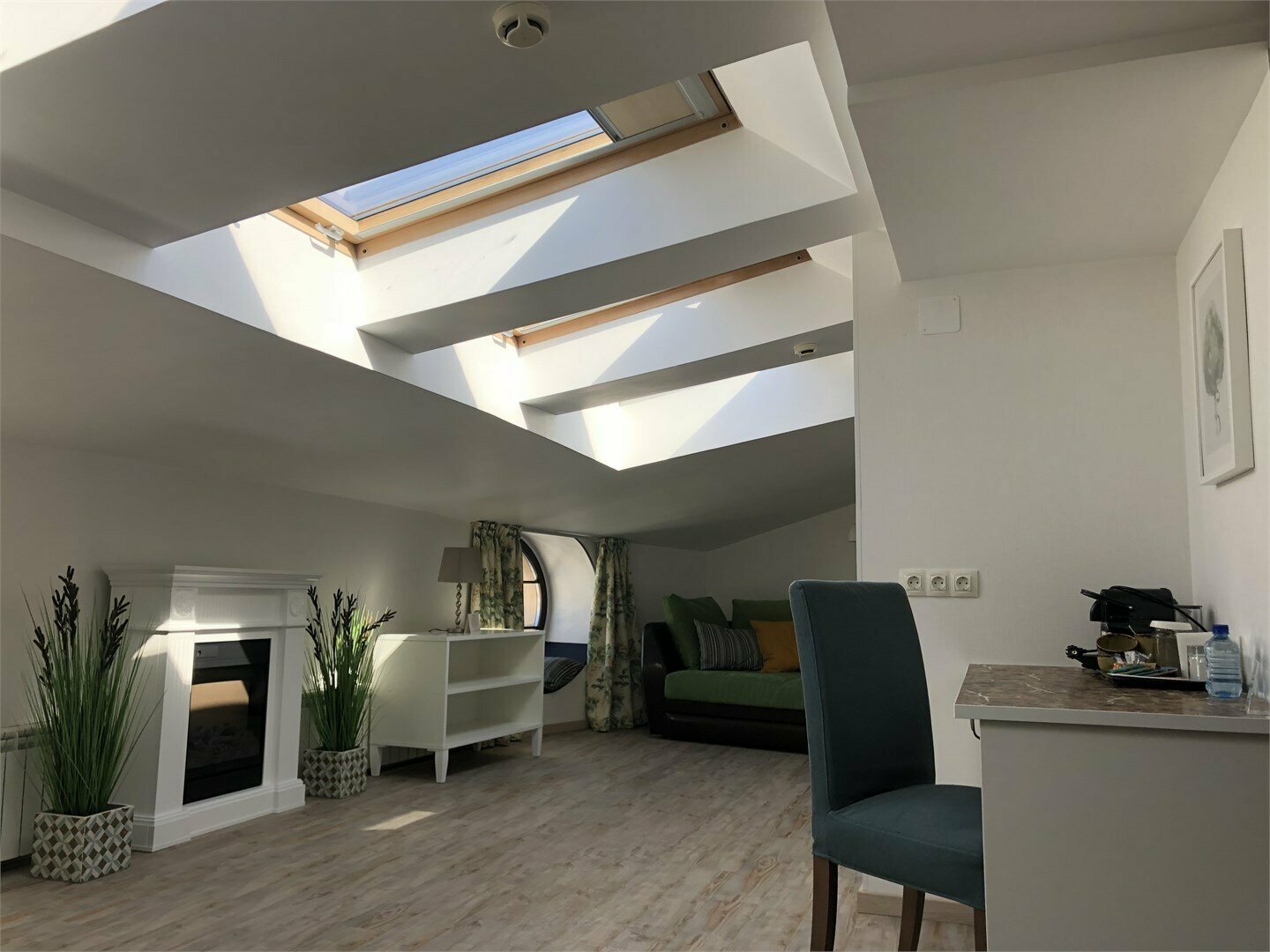 Люкс с кроватью размера "queen-size" и гидромассажной ванной