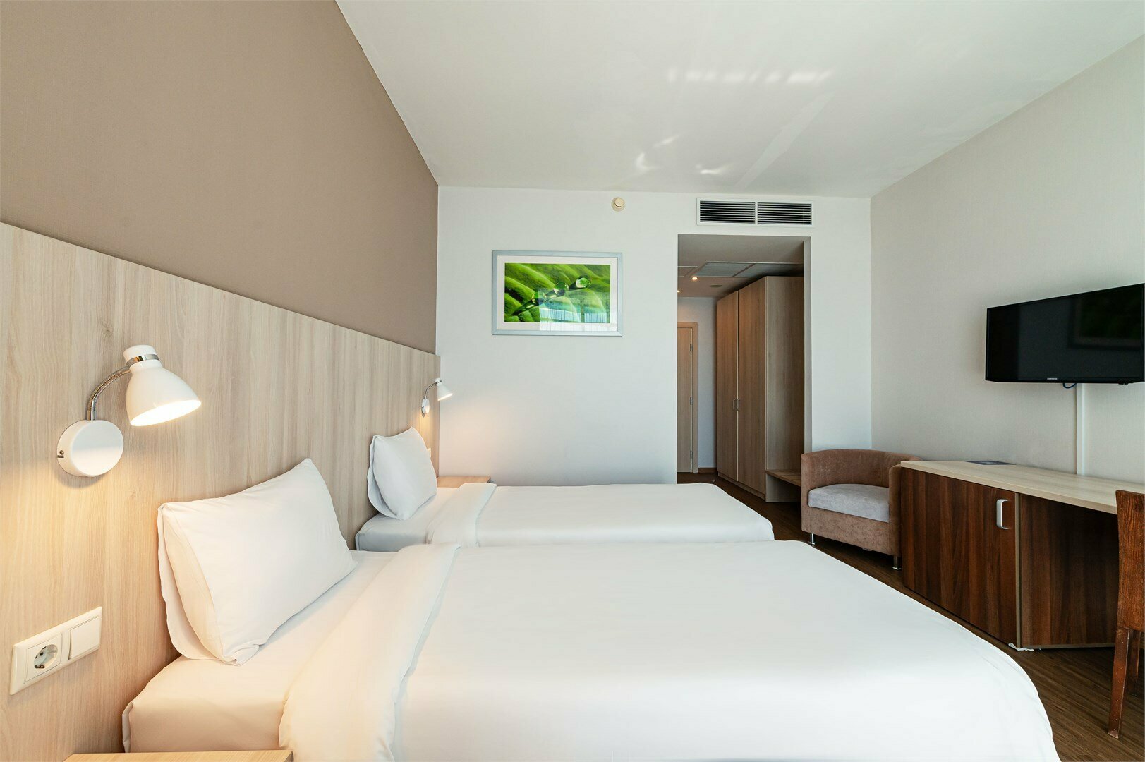 Стандарт с видом на море с двумя раздельными кроватями