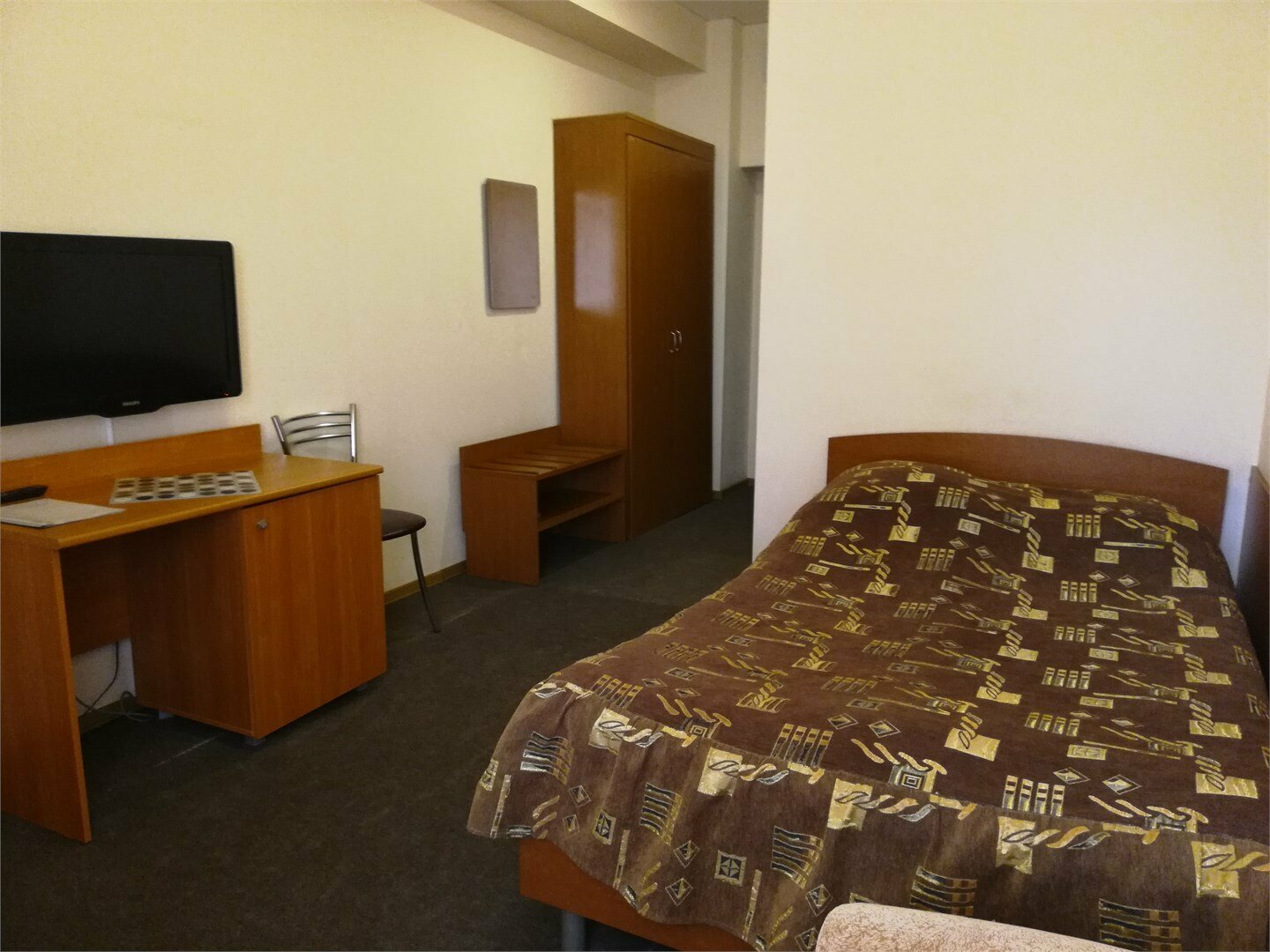 Одноместный  номер с односпальной кроватью 