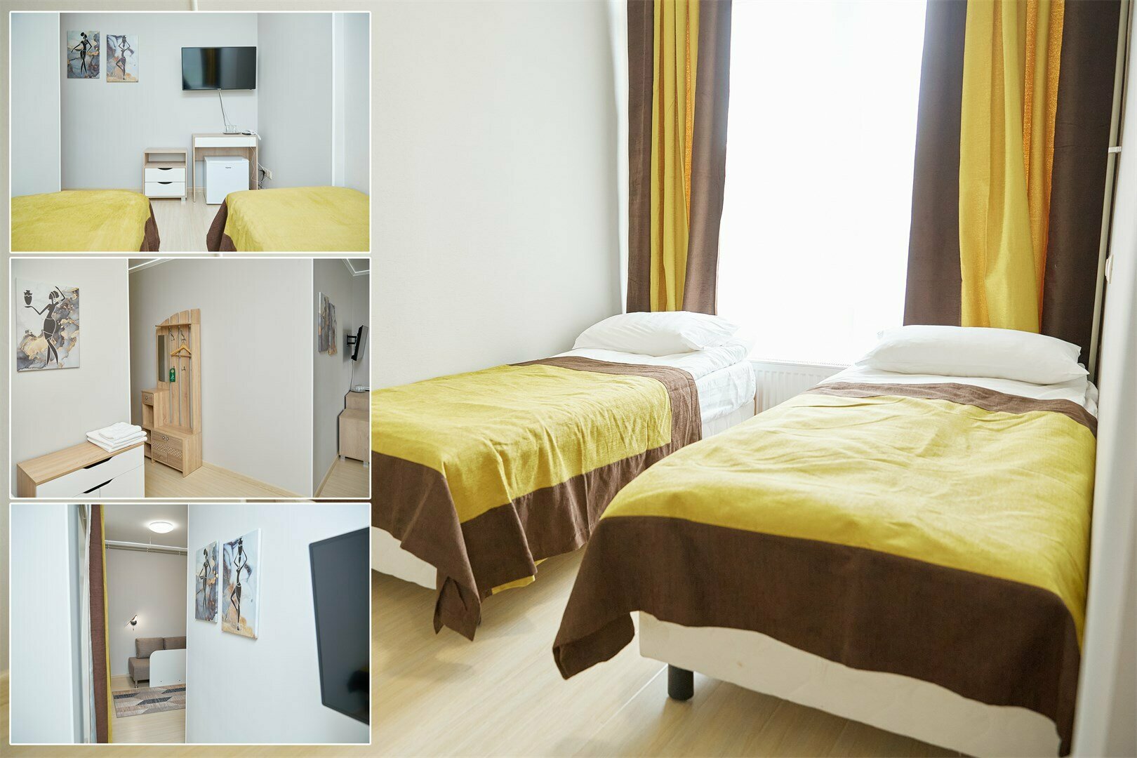 Комфорт с раздельными кроватями (корпус 1,2)