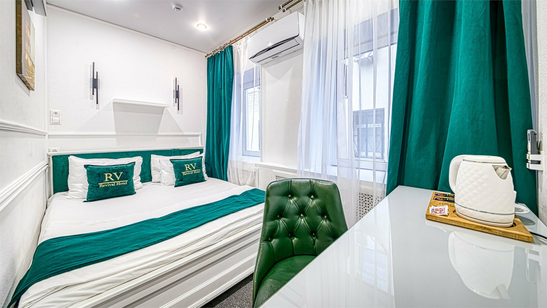 Небольшой двухместный номер с 1 кроватью или 2 отдельными кроватями