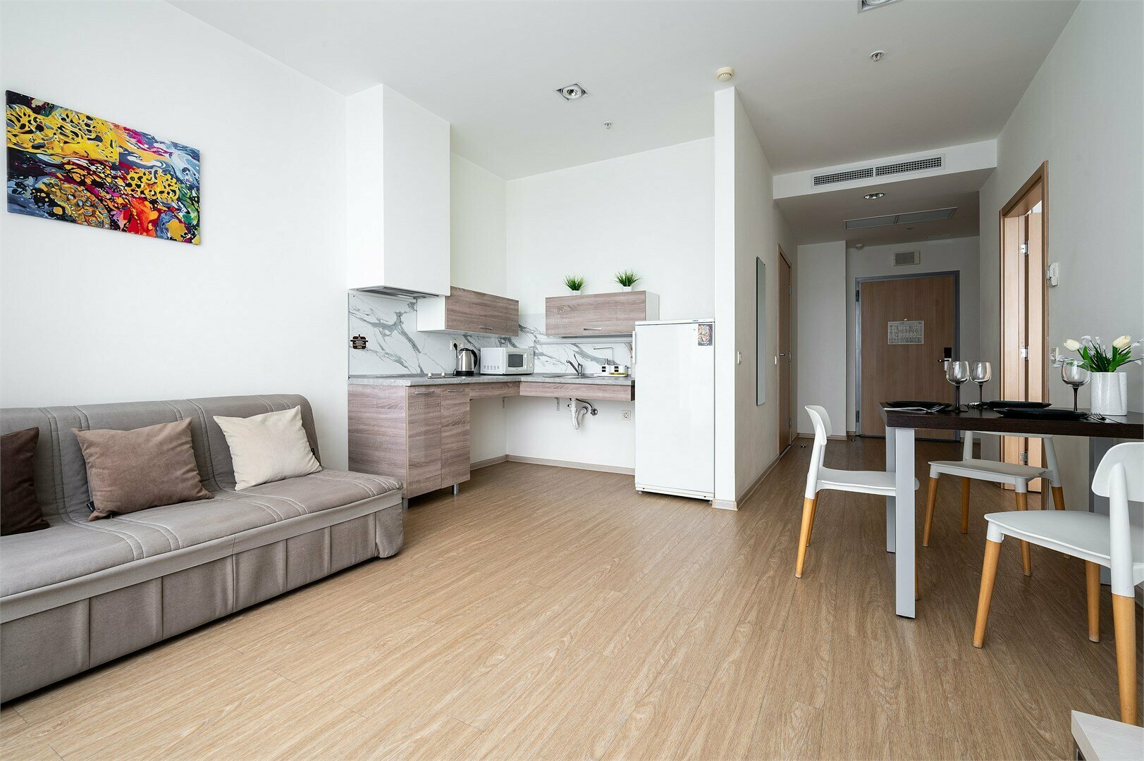 Семейные апартаменты с видом на море (3-5 этаж)