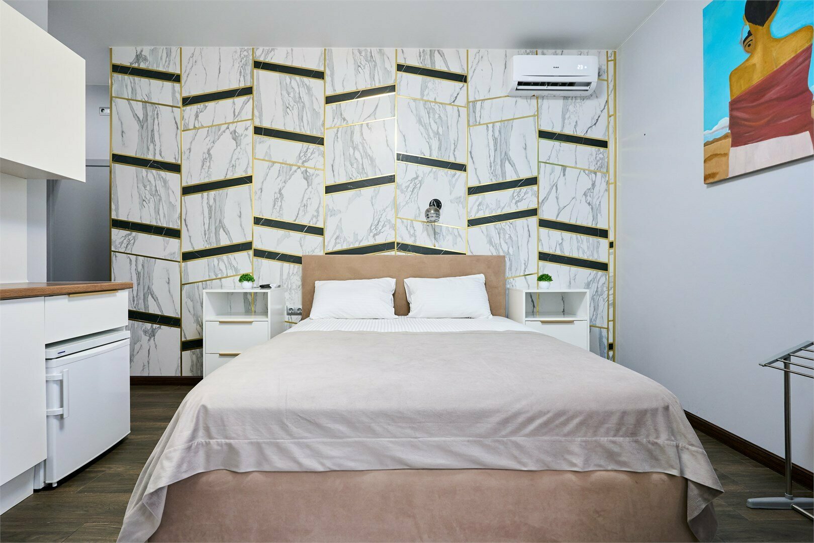 Студия с мини-кухней 2-х местная с дополнительным местом