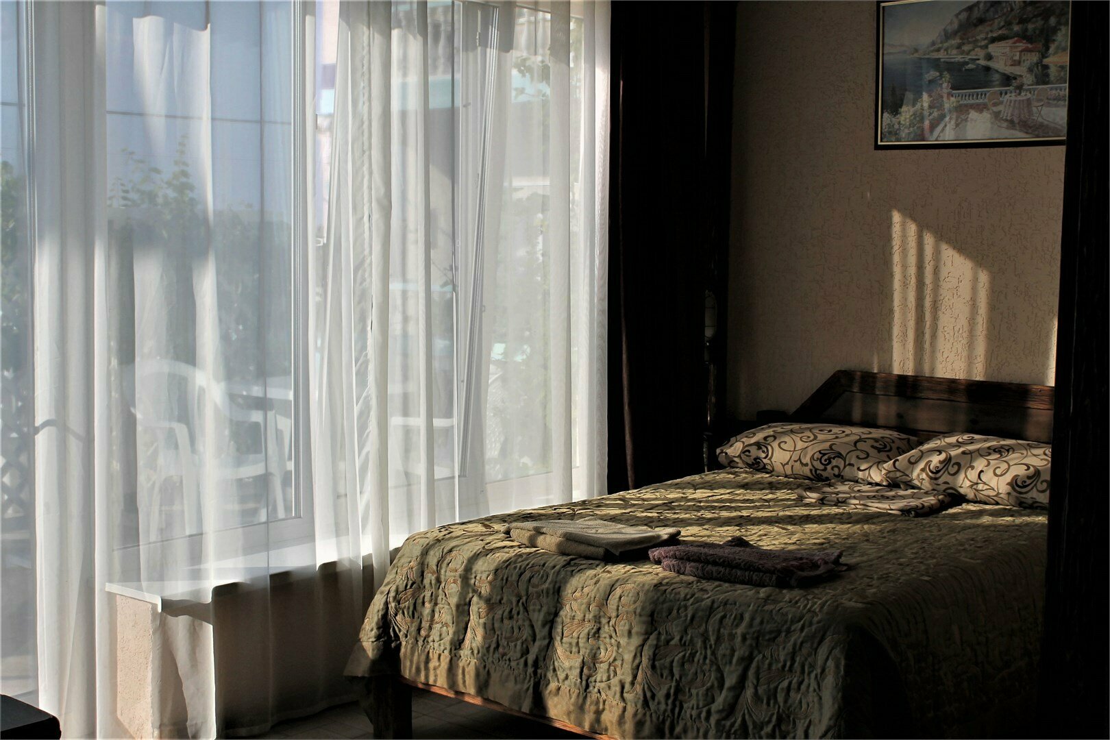 Номер с террасой и видом на море