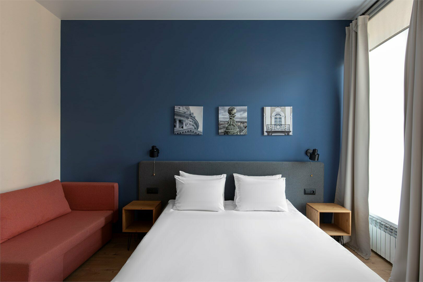 Улучшенный стандартный номер с одной большой или двумя раздельными кроватями