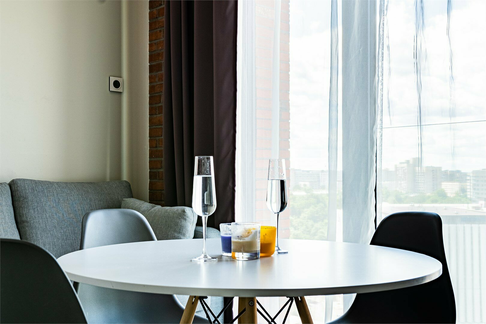 Апартамент для 3-х гостей с видом на город