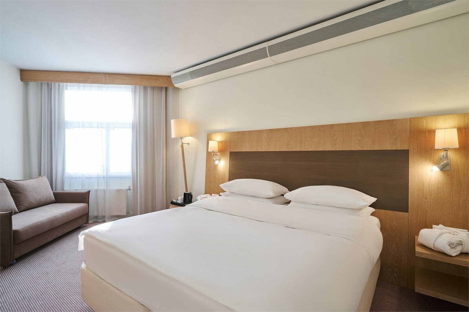 Супериор на высоком этаже с одной кроватью