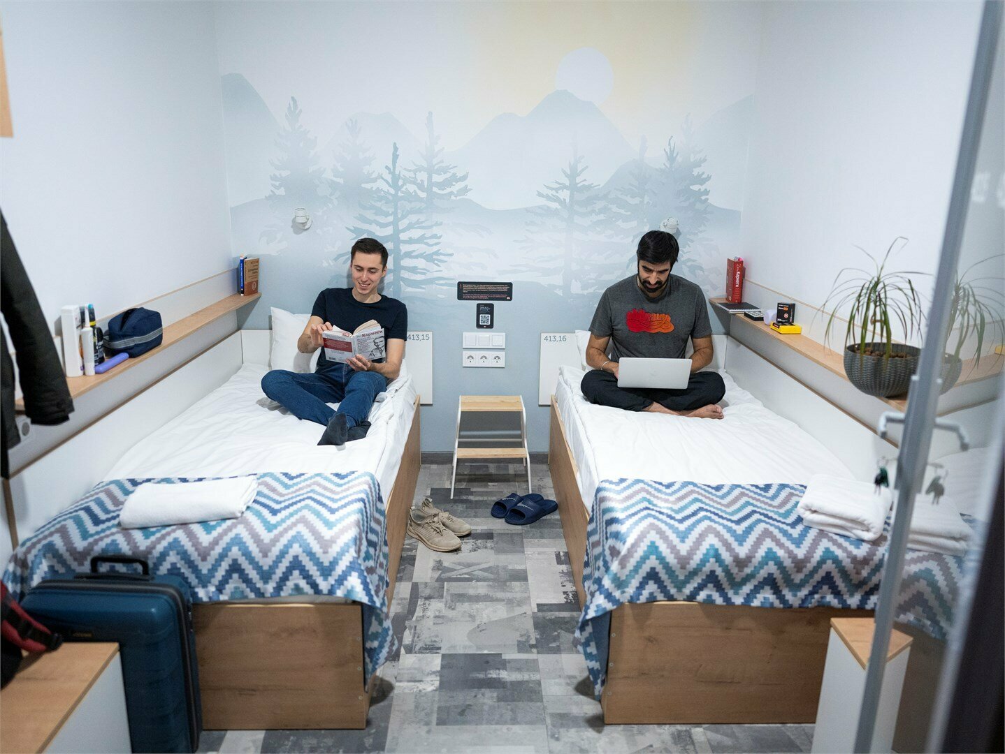 Мужское спальное место в двухместном номере