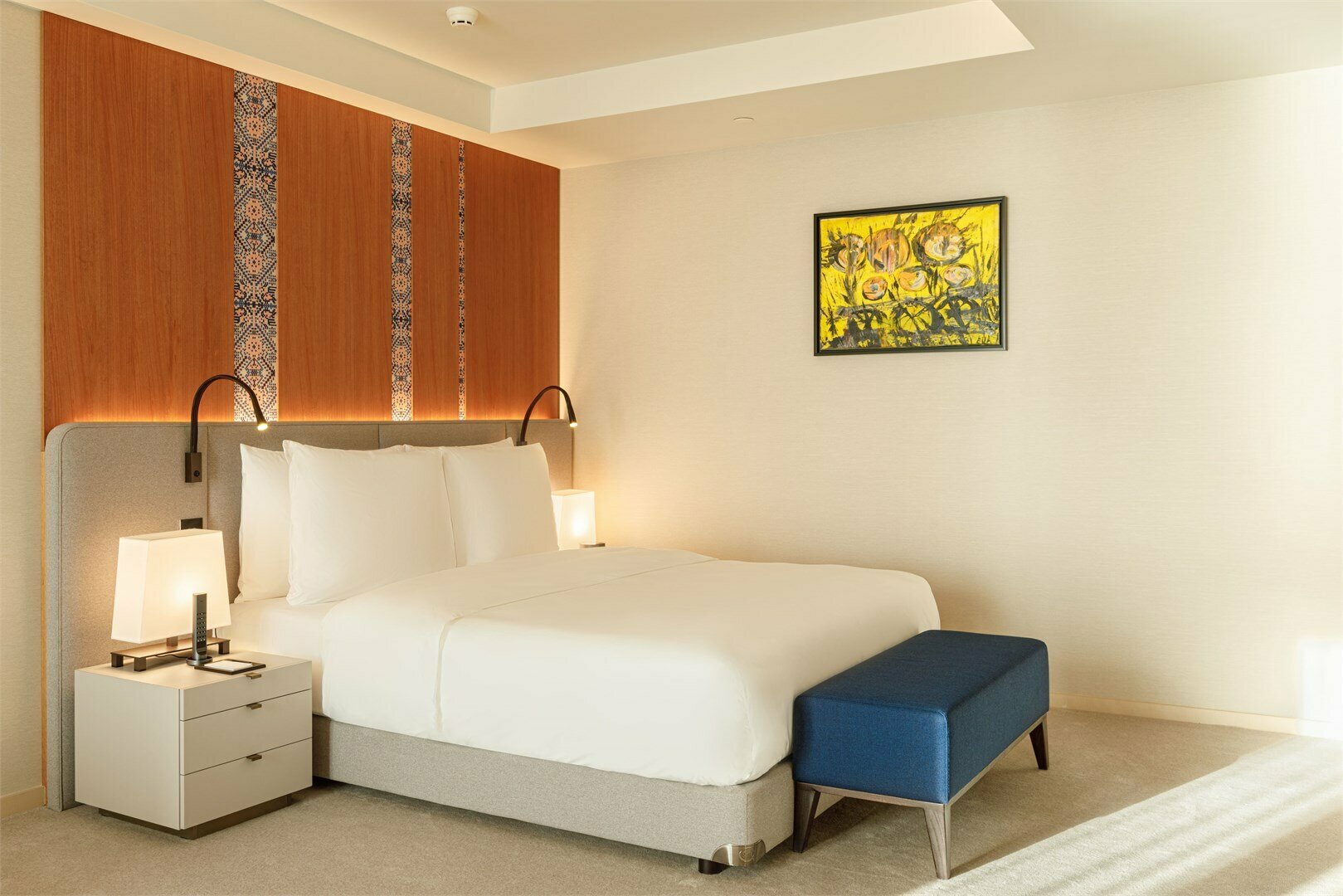 Делюкс с видом на море | 1 большая кровать | доступ в Представительскую гостиную