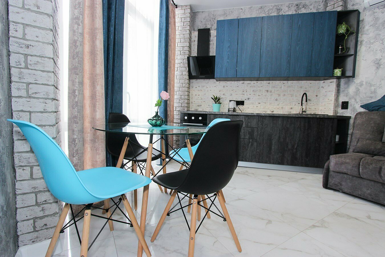 Апартаменты с 1 спальней