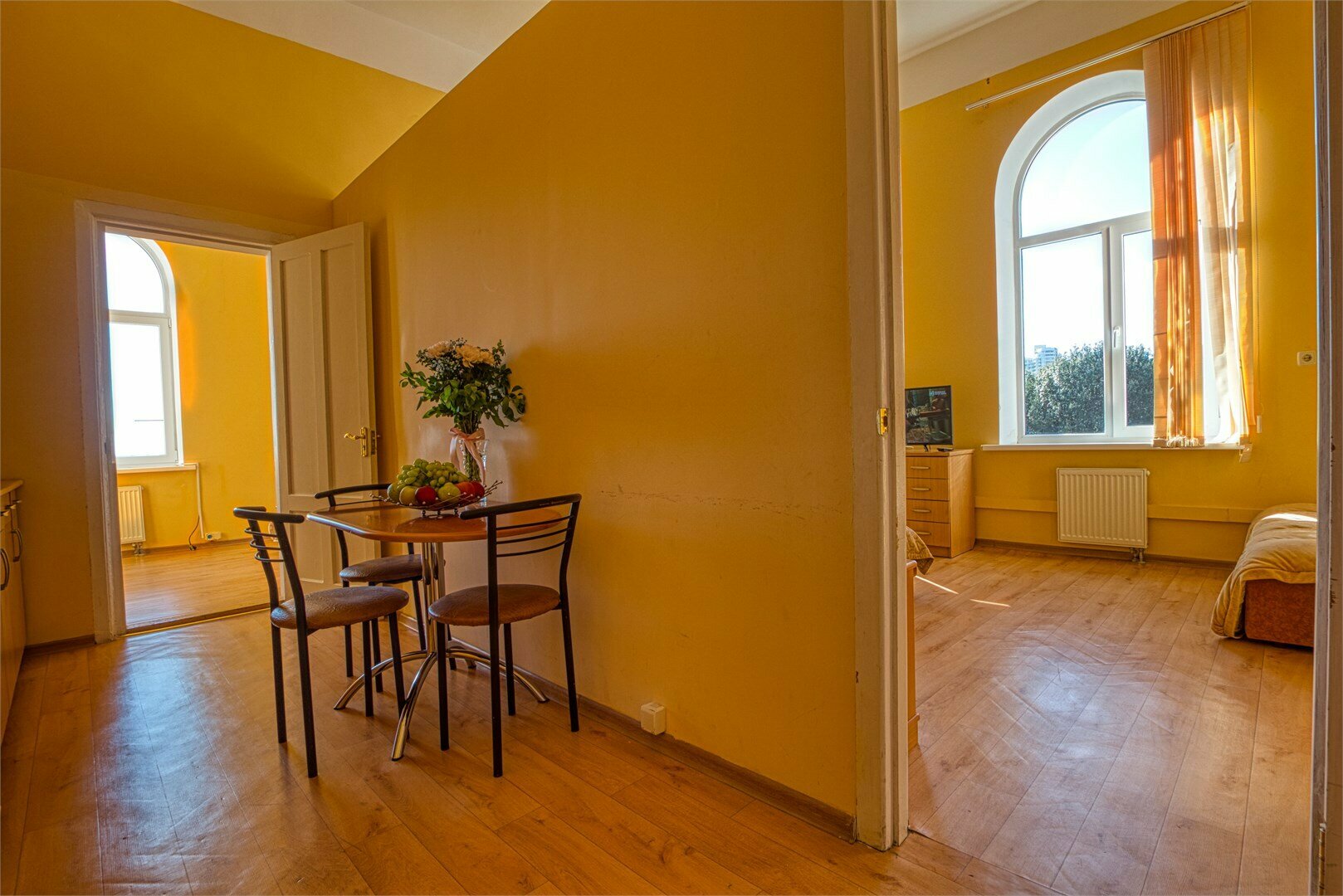 Стандарт двухкомнатный 5-й категории вид на море (удобства на этаже)