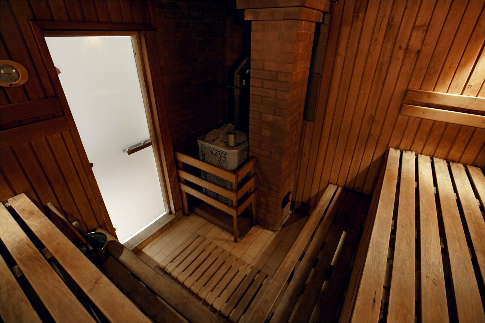 Двухэтажный коттедж с баней