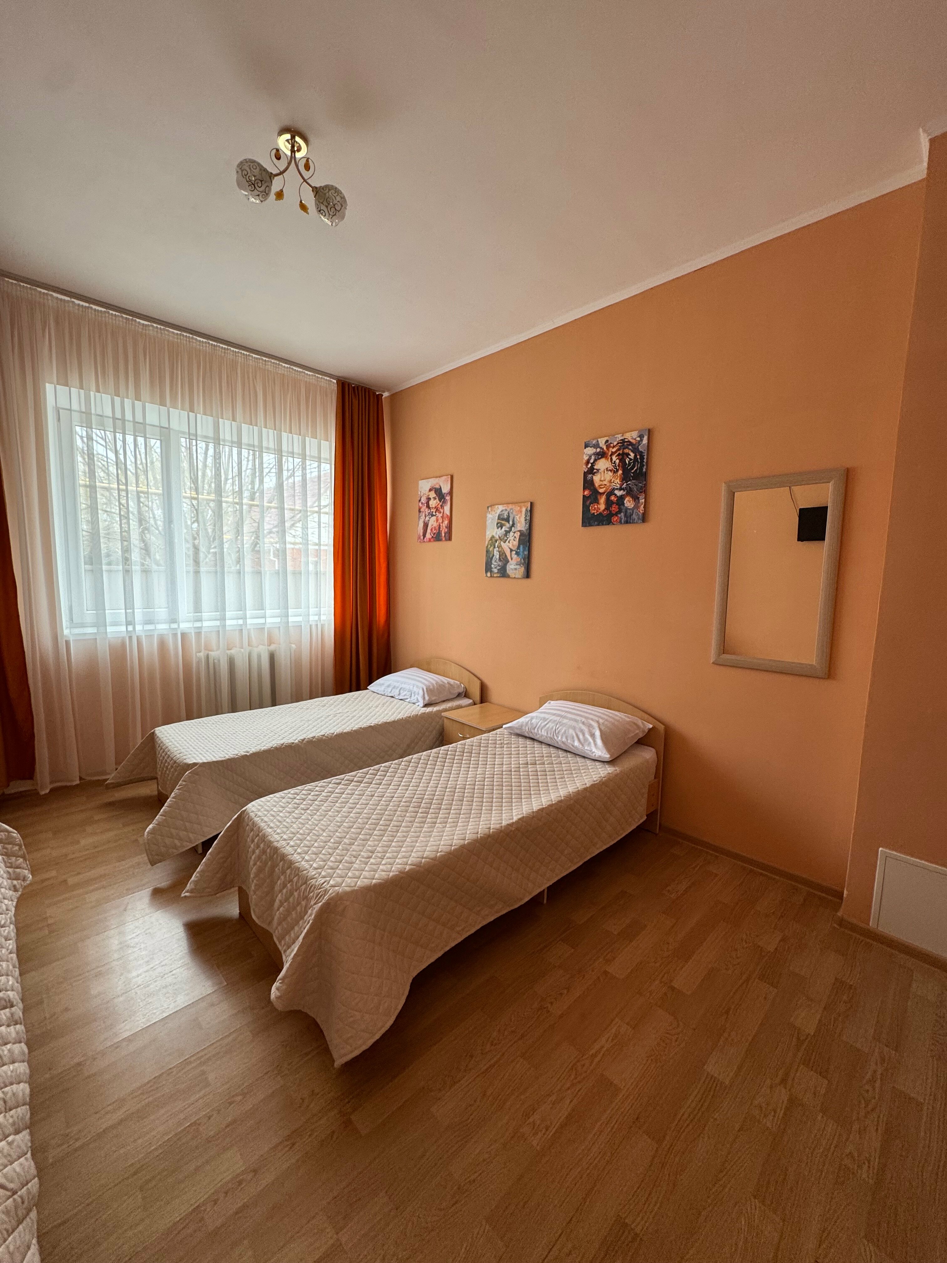 Семейный номер с душем