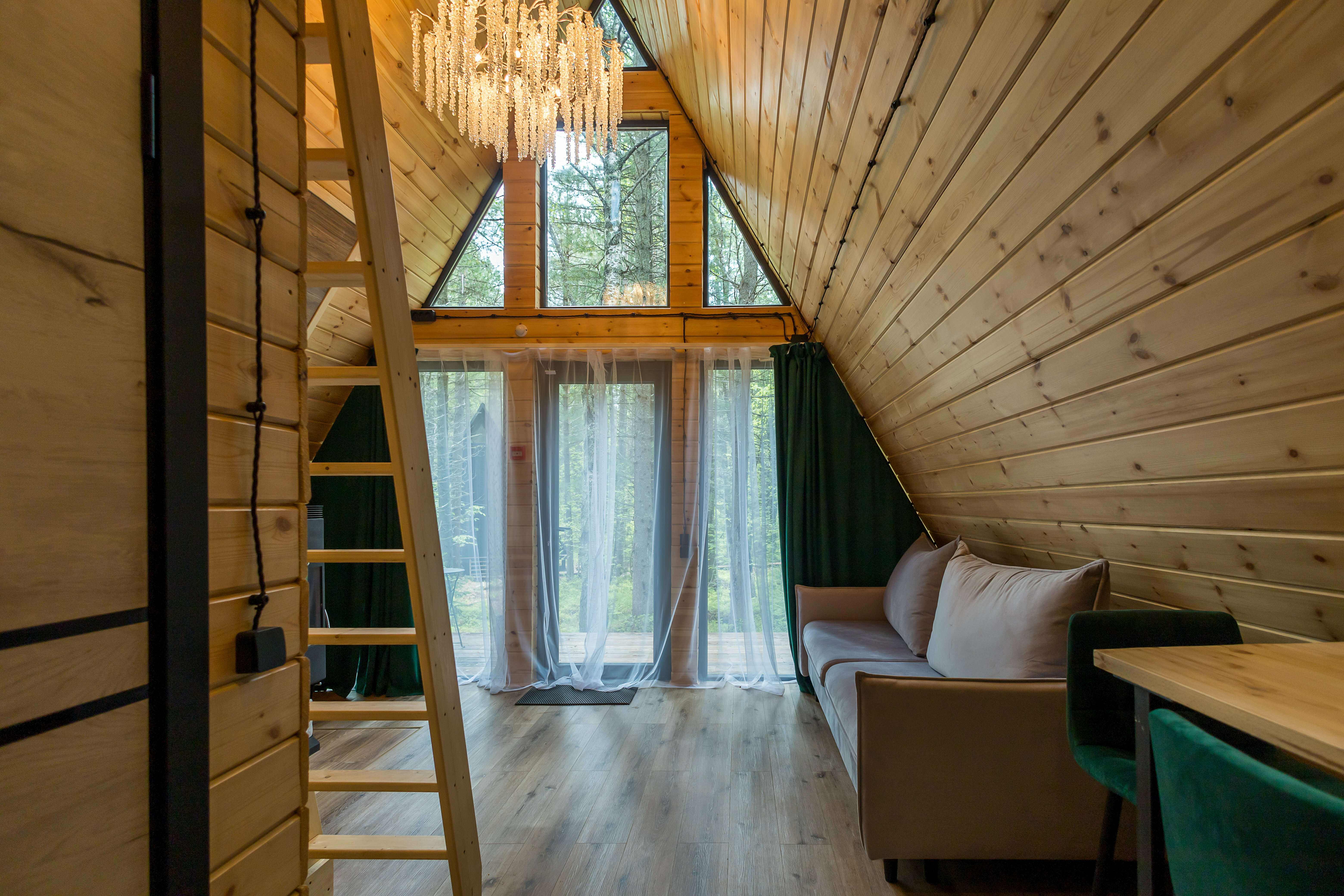 Дом с видом на лес