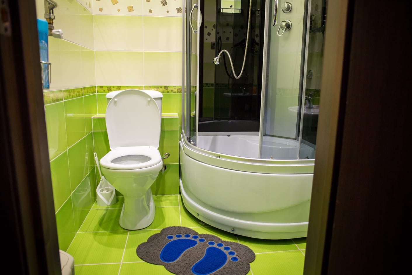 Двухместный номер с 2 отдельными кроватями и душем