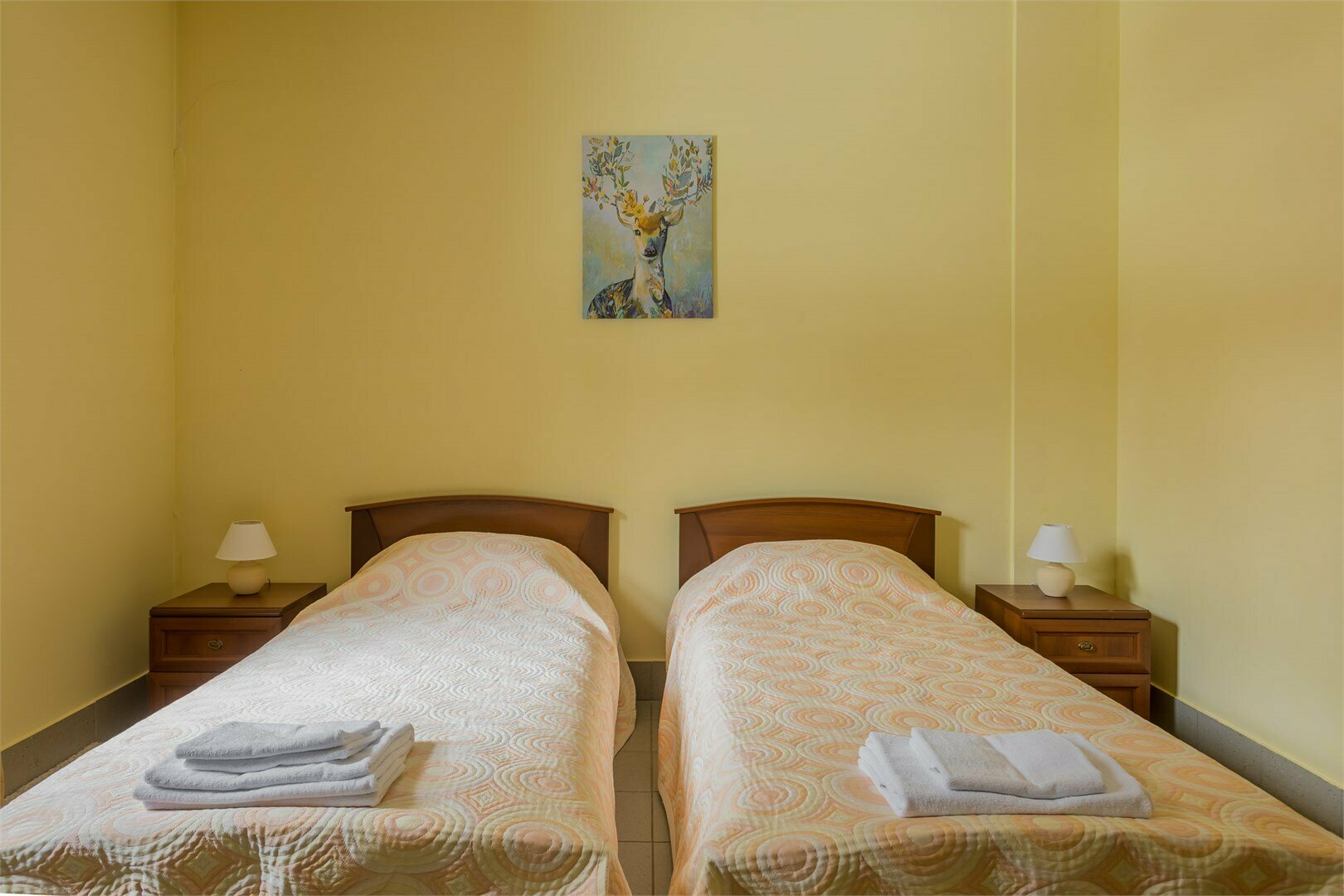 Бюджетный двухместный номер с 2 отдельными кроватями