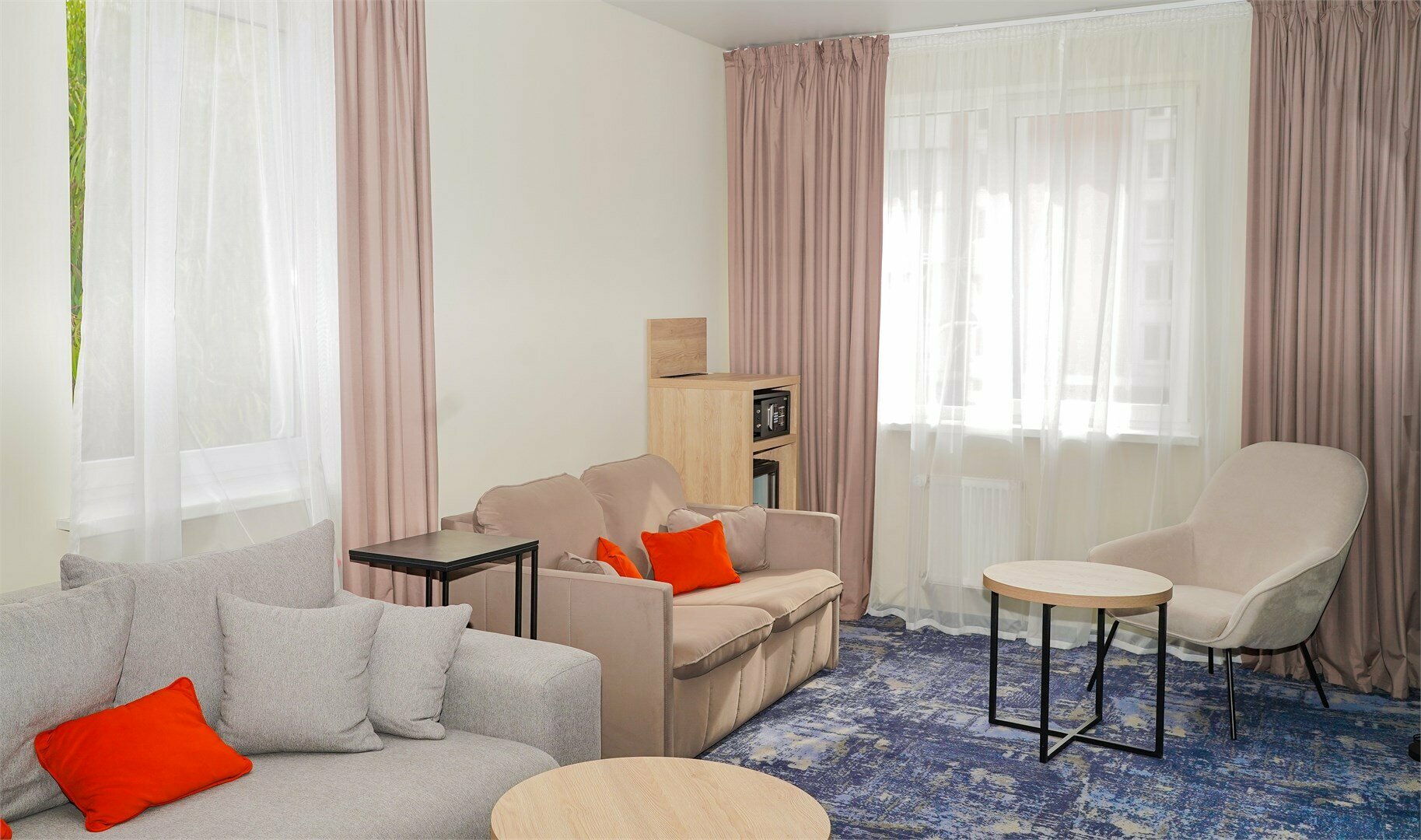 Апартаменты Комфорт с кухней 2-комнатные