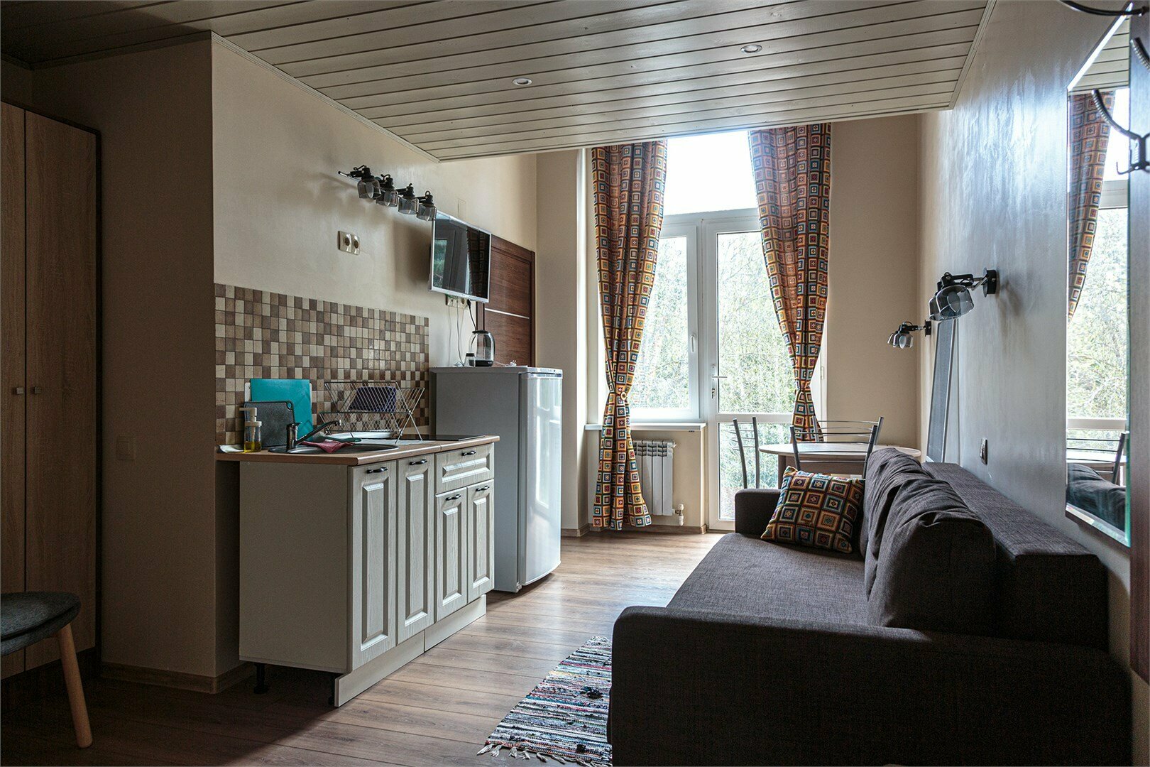 № 2 Двухуровневые апартаменты с 1 спальней