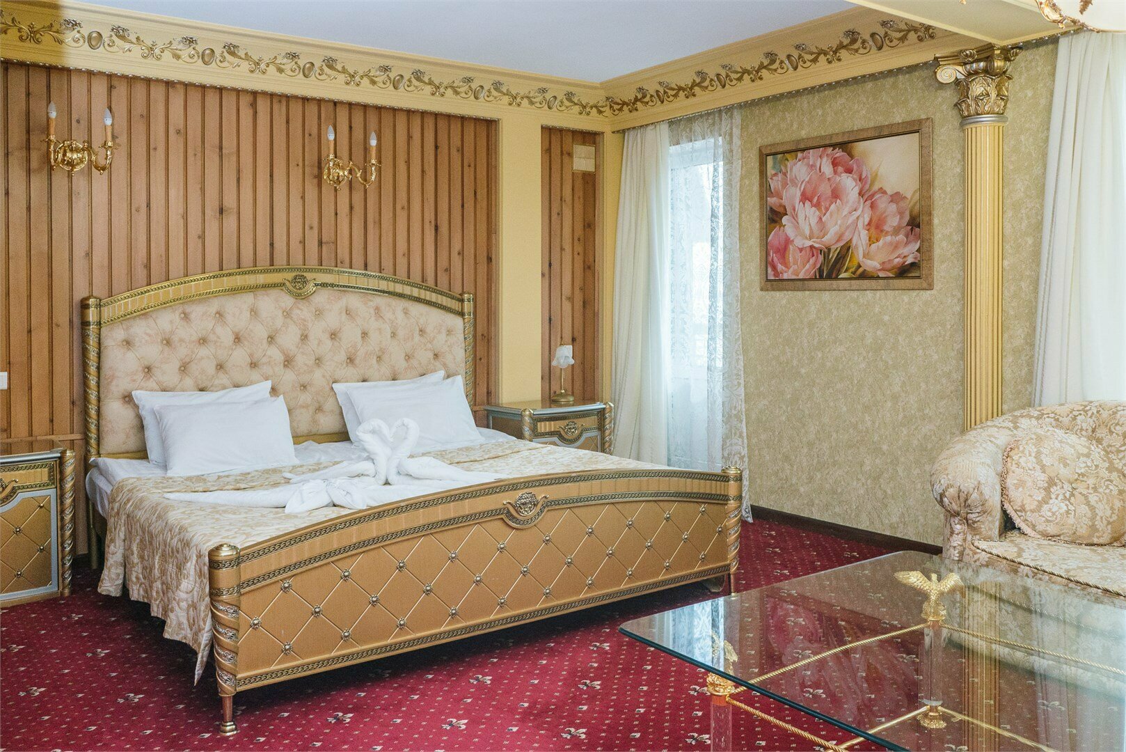 Высшая категория Джуниор Сюит "Премиум"- Двухместный DBL с балконом, с видом на Байкал