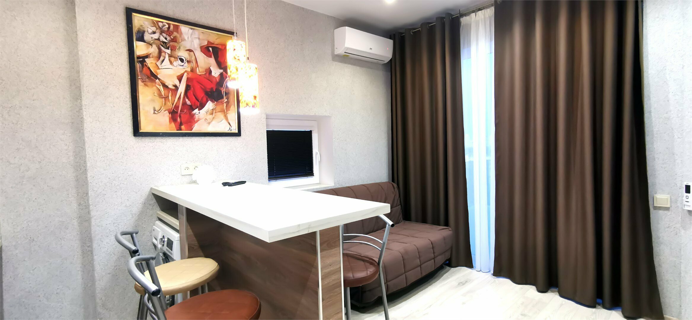 Трехместный номер с террасой