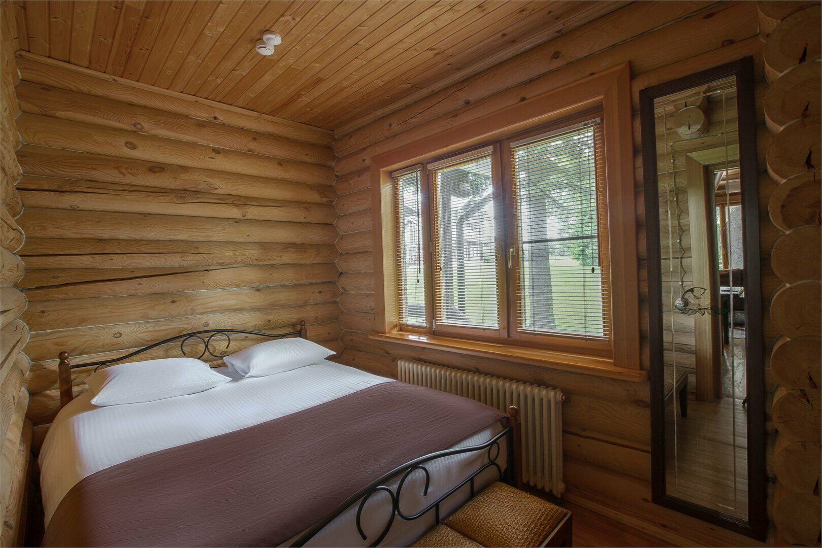 Шале с купелью и финской сауной