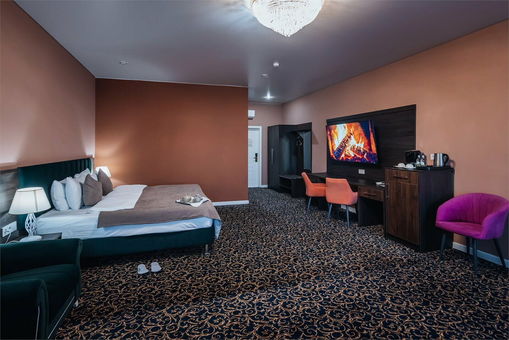 Семейный номер с 3 спальнями