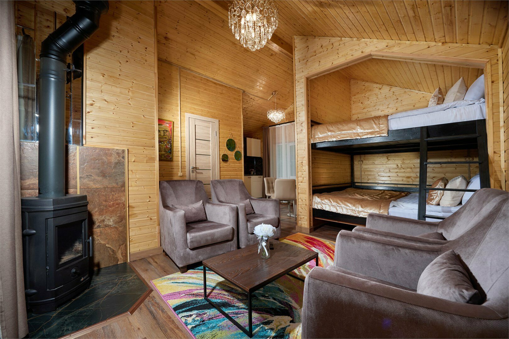 ДОМ ВДОХНОВЕНИЕ С КУПЕЛЬЮ НА ДРОВАХ