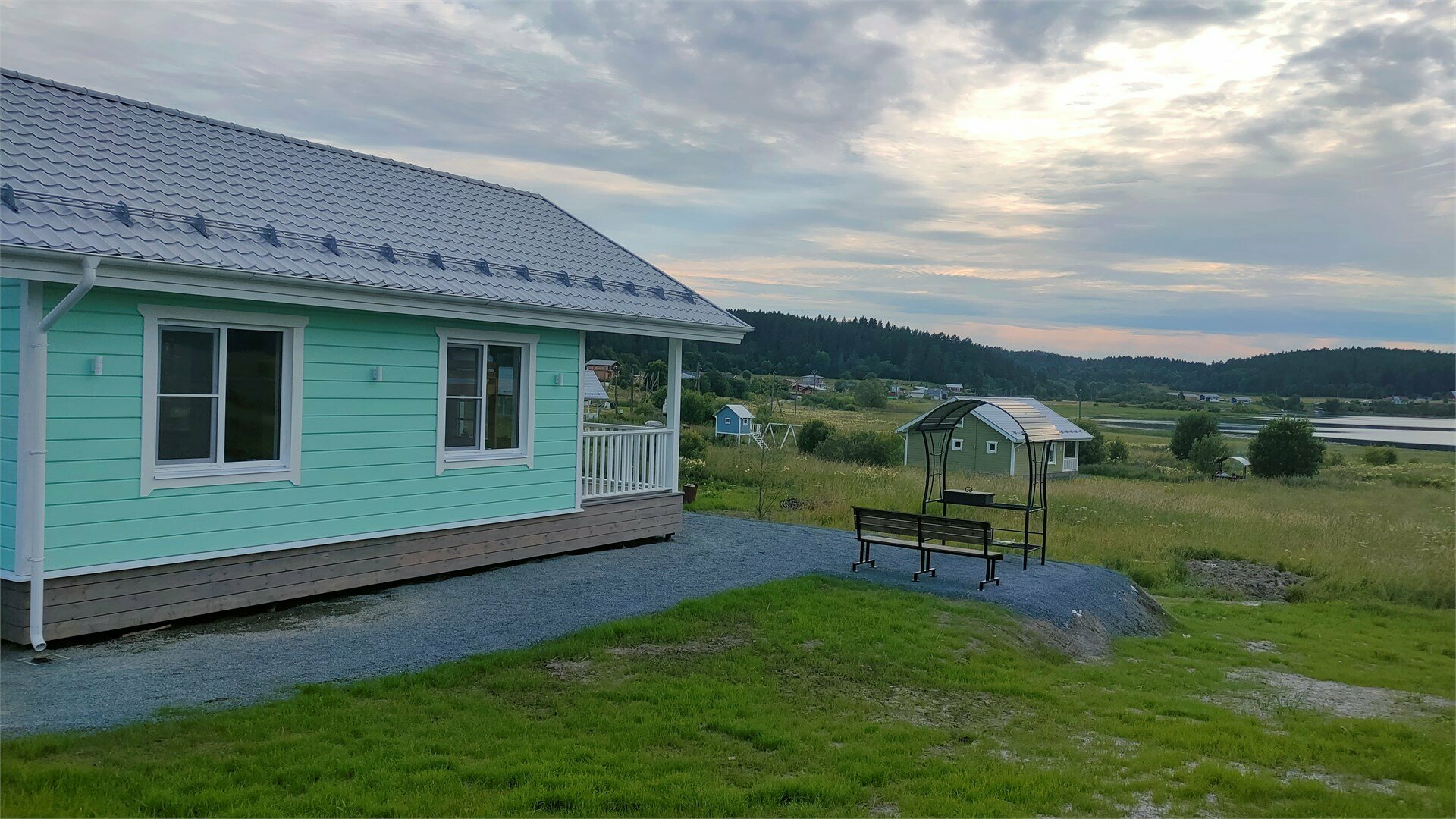 Мятный дом с сауной 70м2