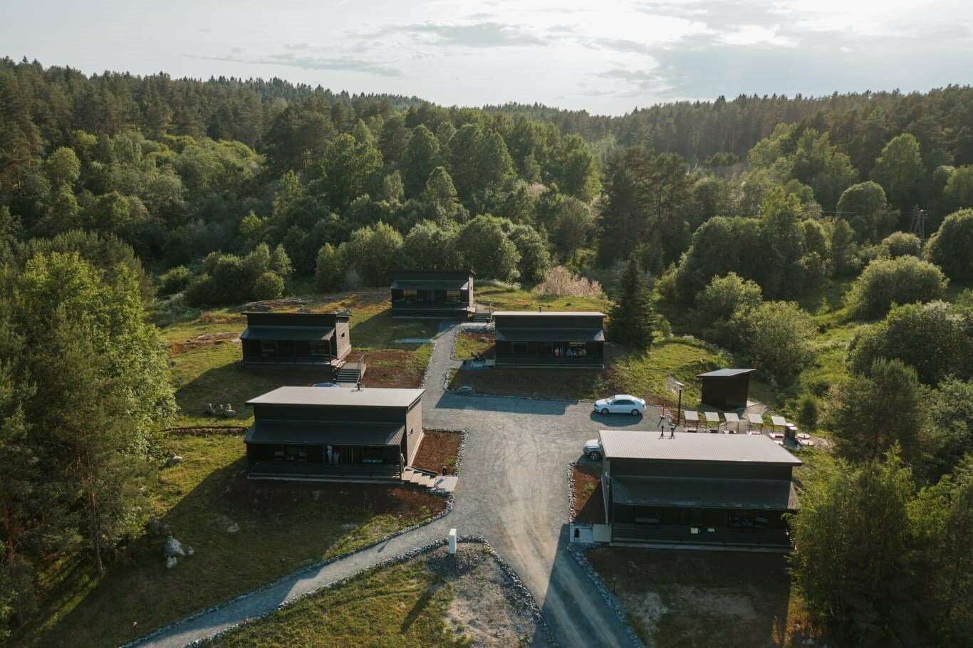 Коттедж "Черная жемчужина" 80м2