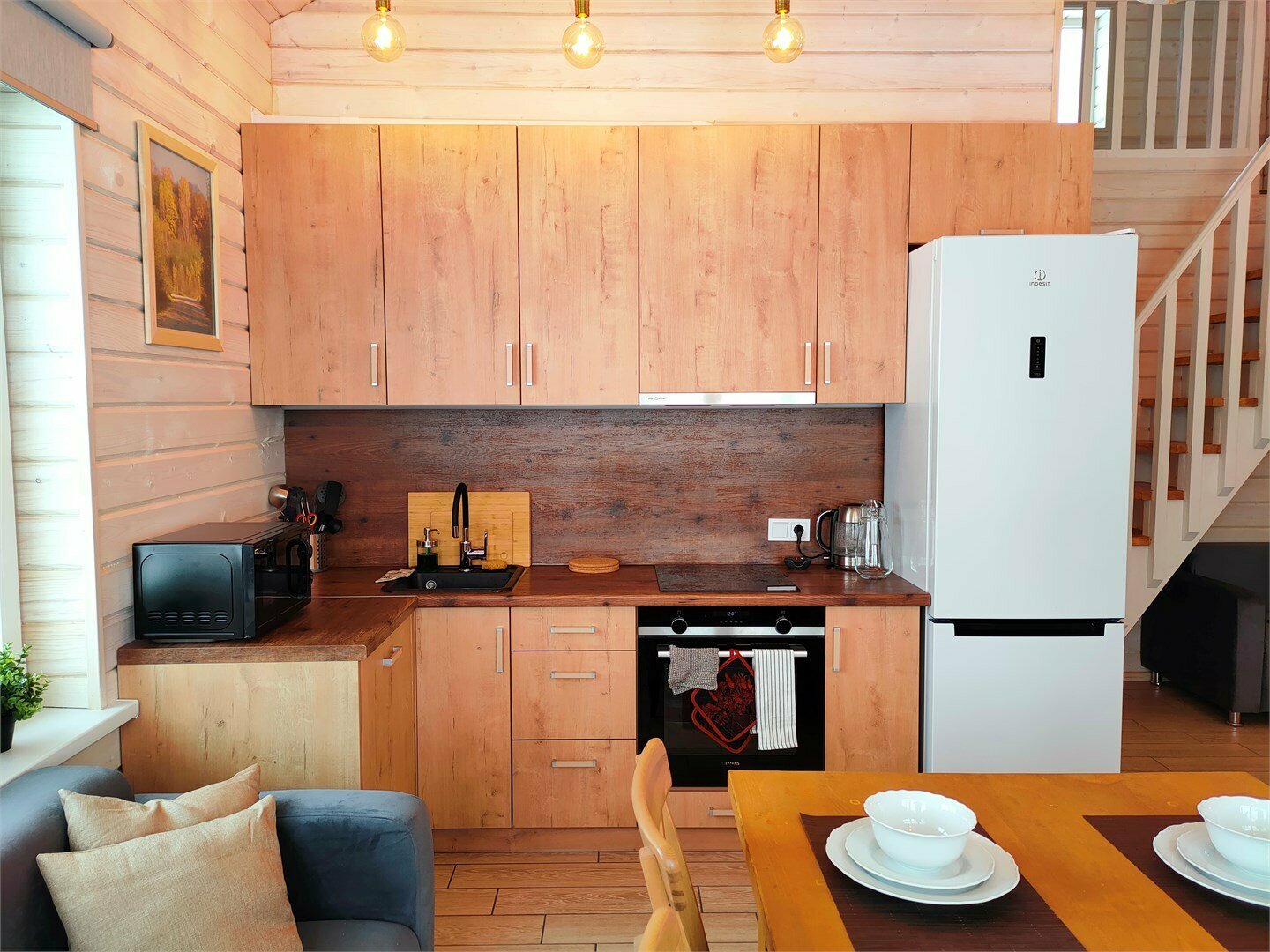 Оливковый дом  с  сауной 90м2