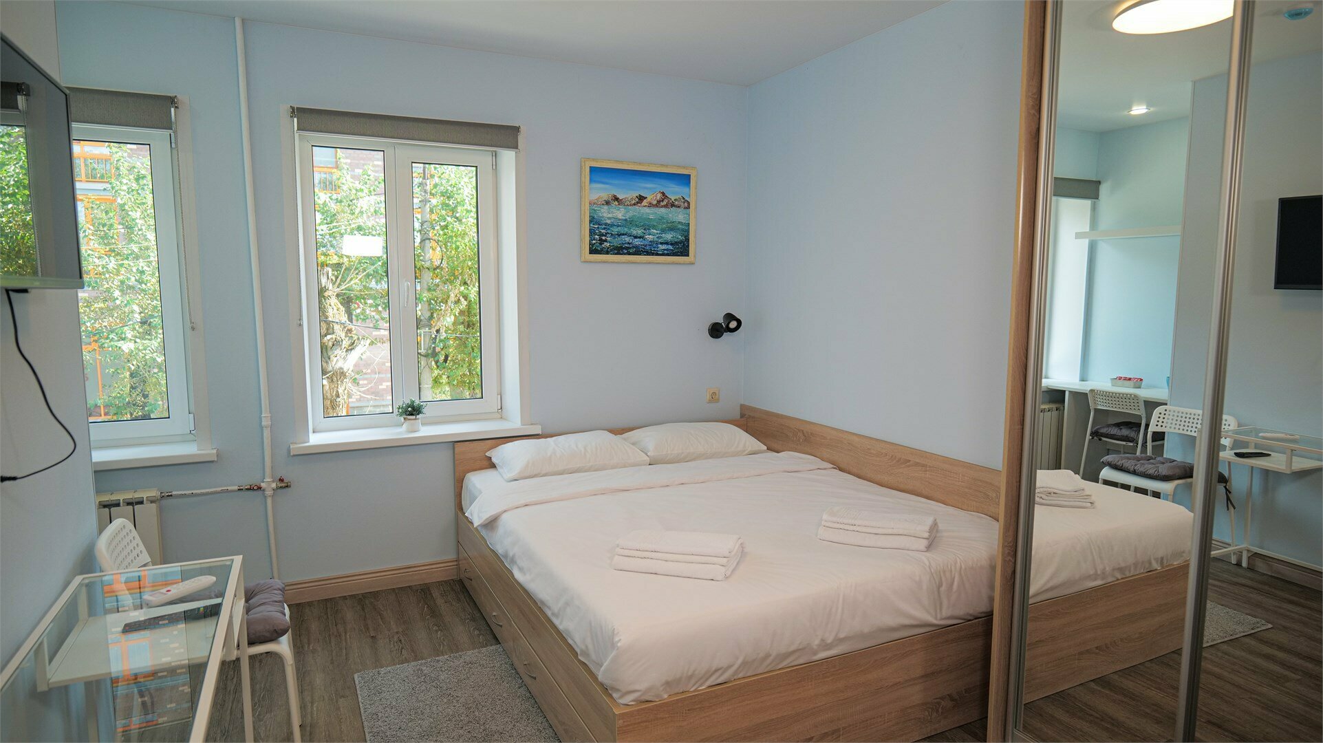 Номер с кроватью размера «queen-size»