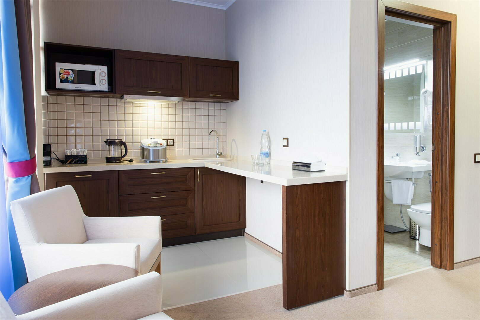 Студия с балконом