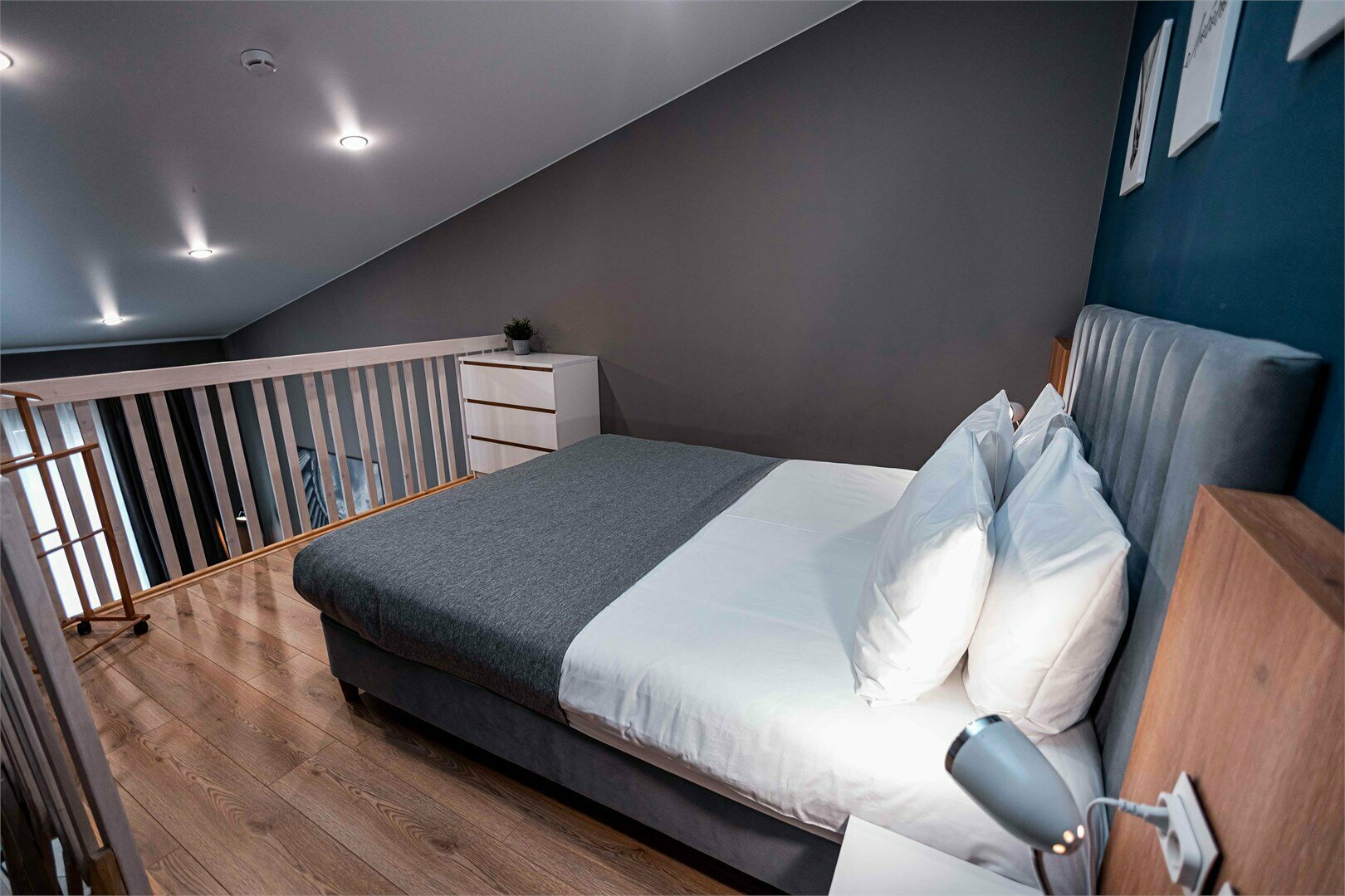 Двухуровневый номер-студия