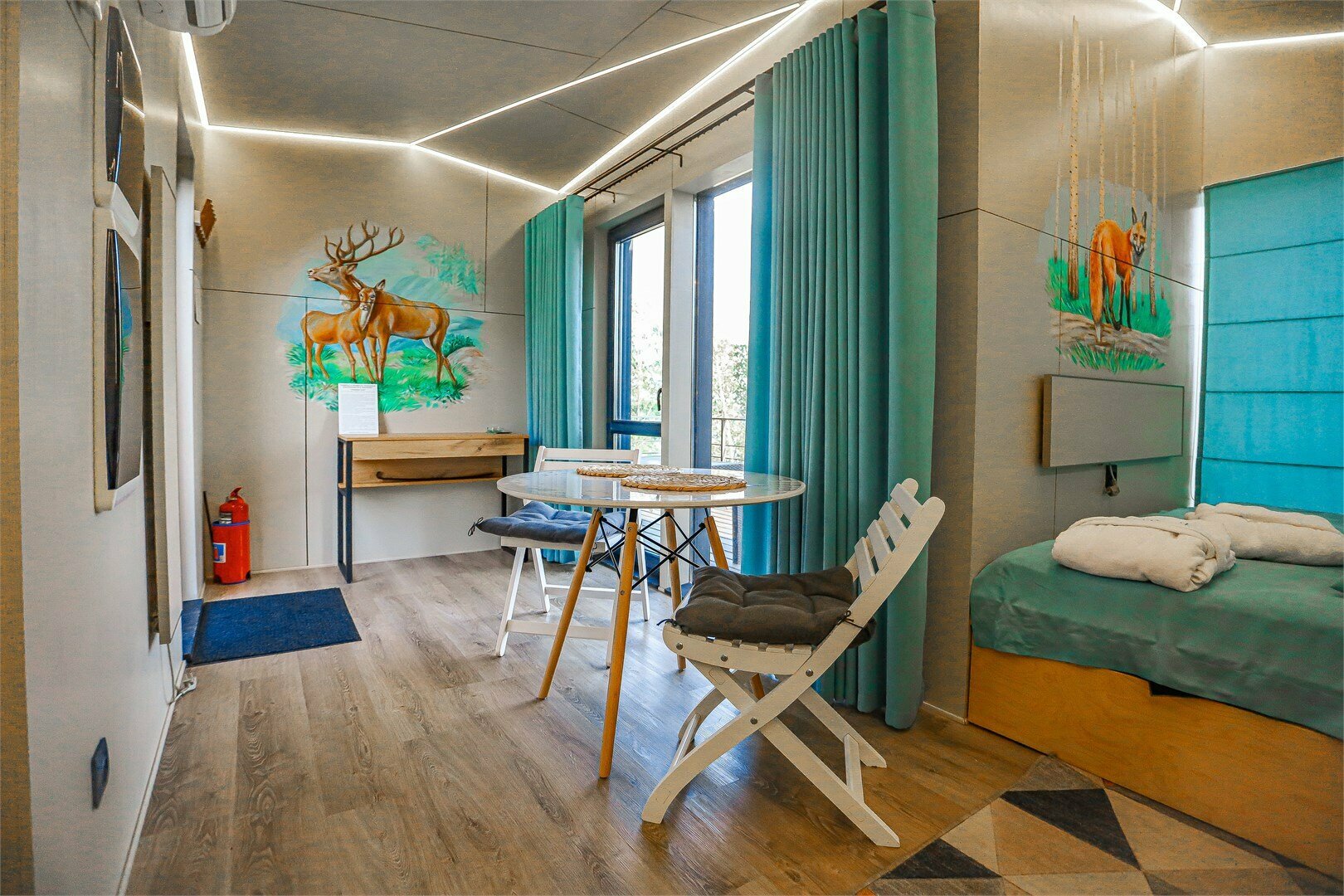 Домик "Стандарт" с террасой (2-местный)