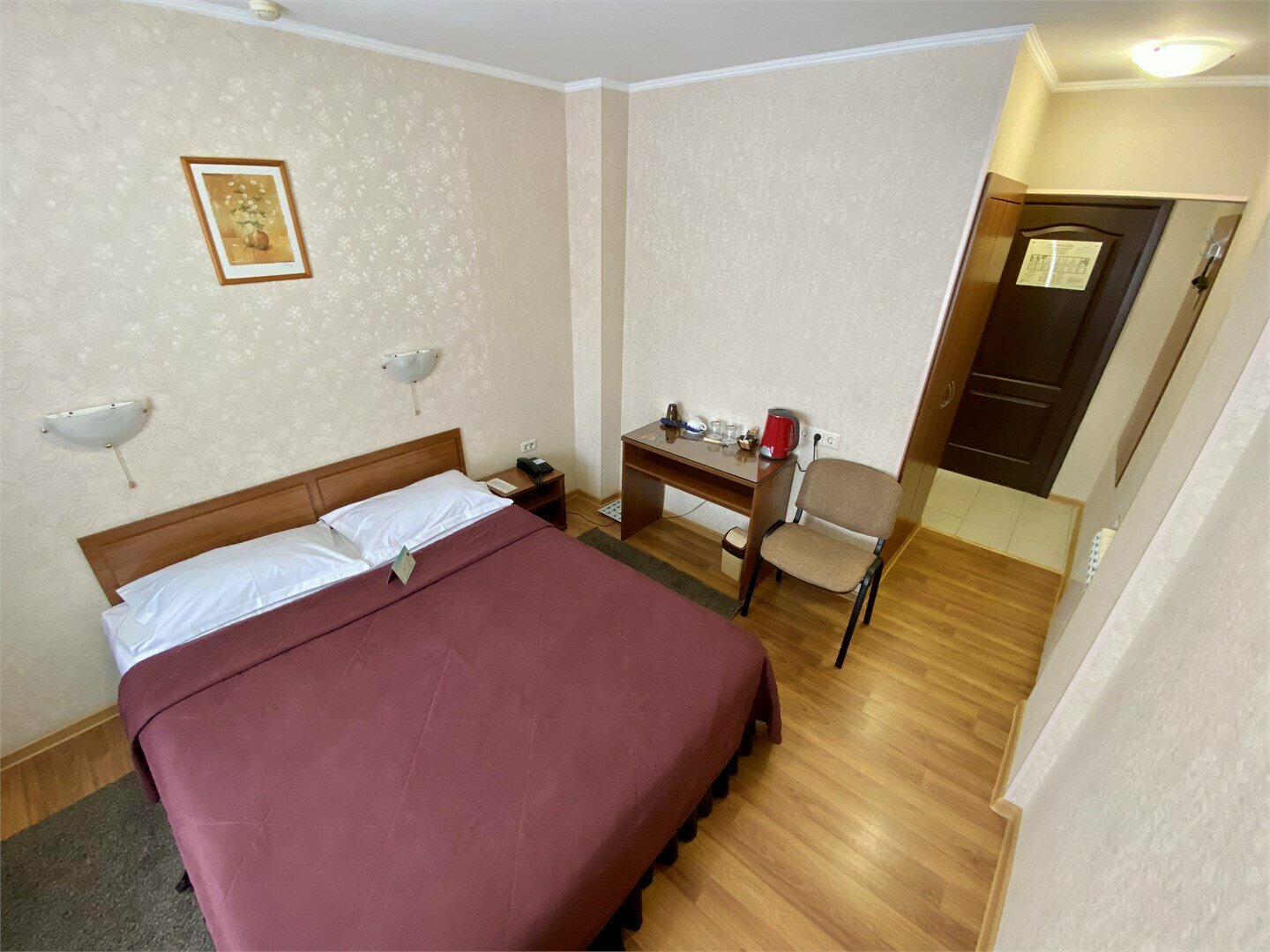 НОМЕР “ПЕРВОЙ КАТЕГОРИИ”  DOUBLE  двухместный