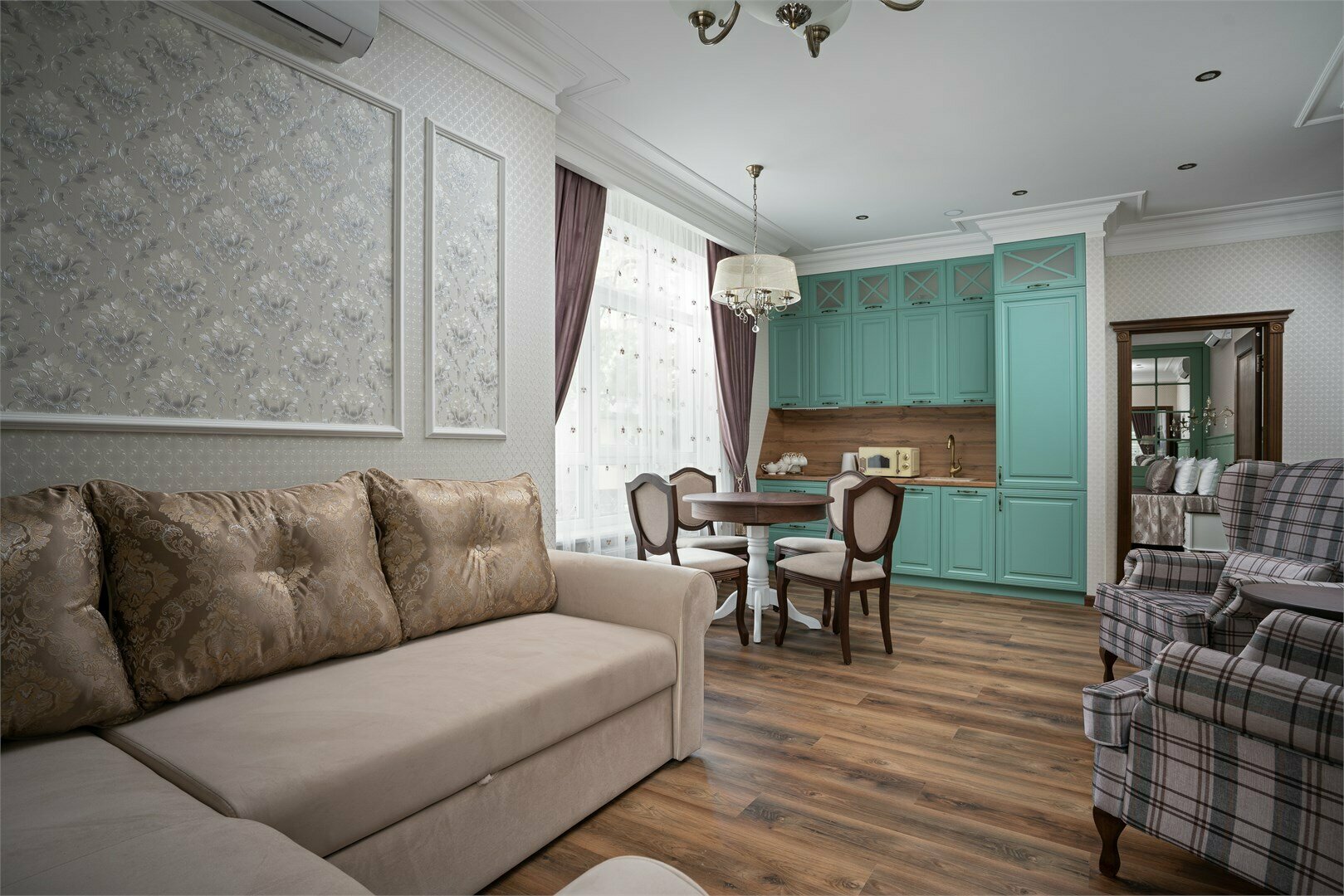 Апартамент с 2 спальнями