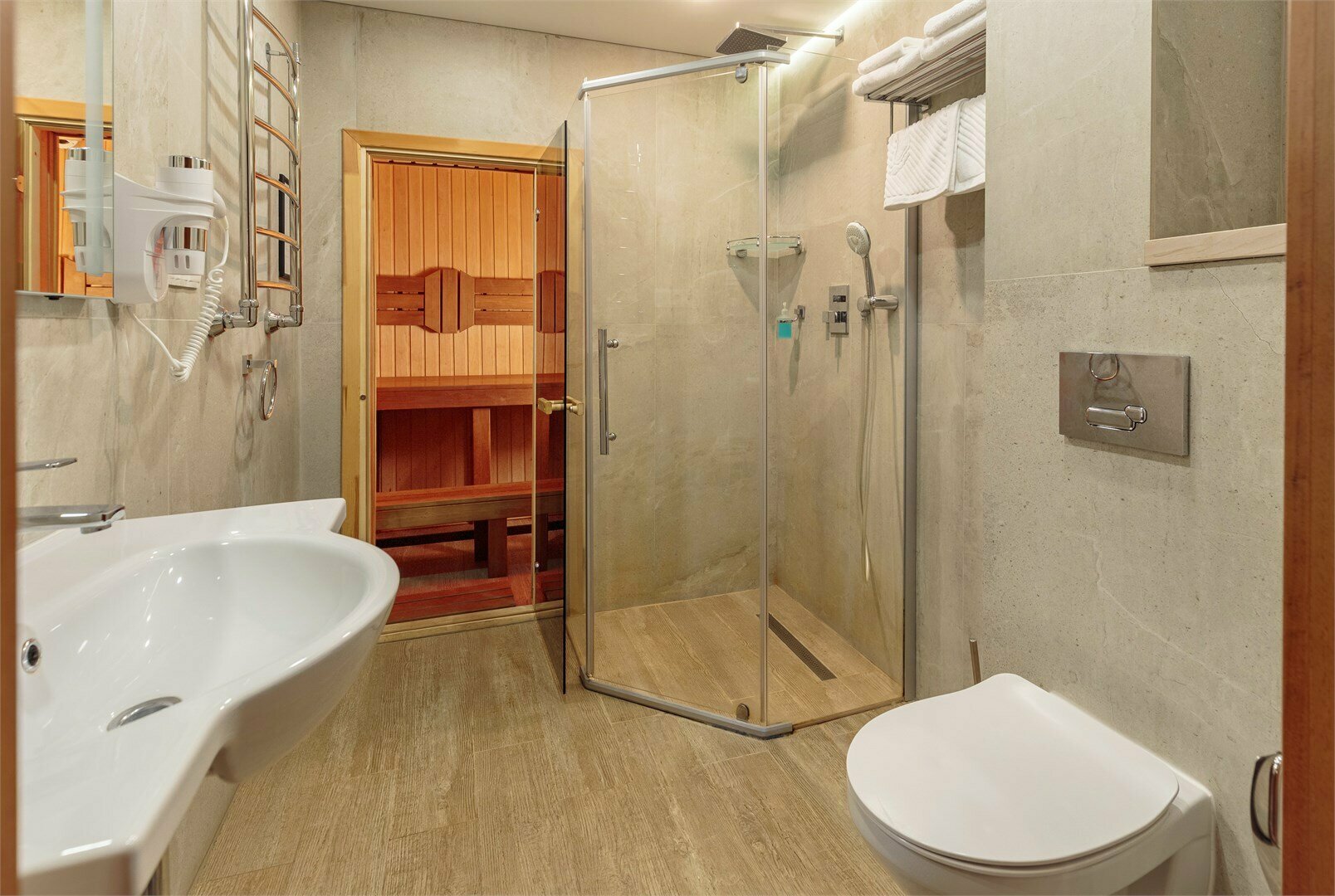 Апартаменты с сауной