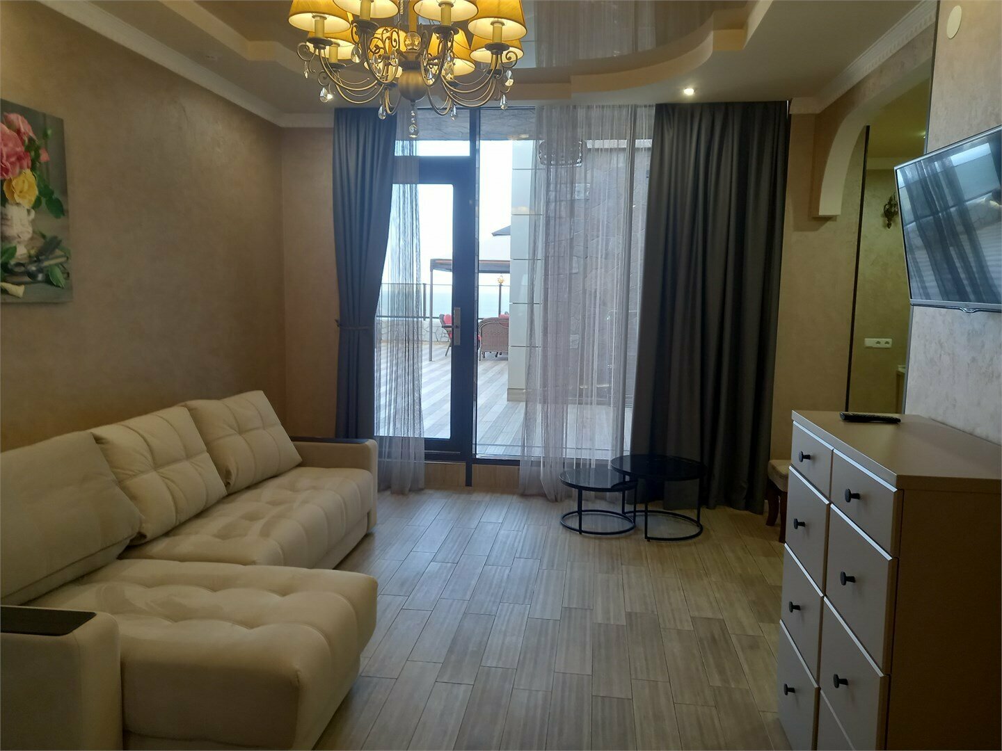 Улучшенный люкс с террасой и  видом на море