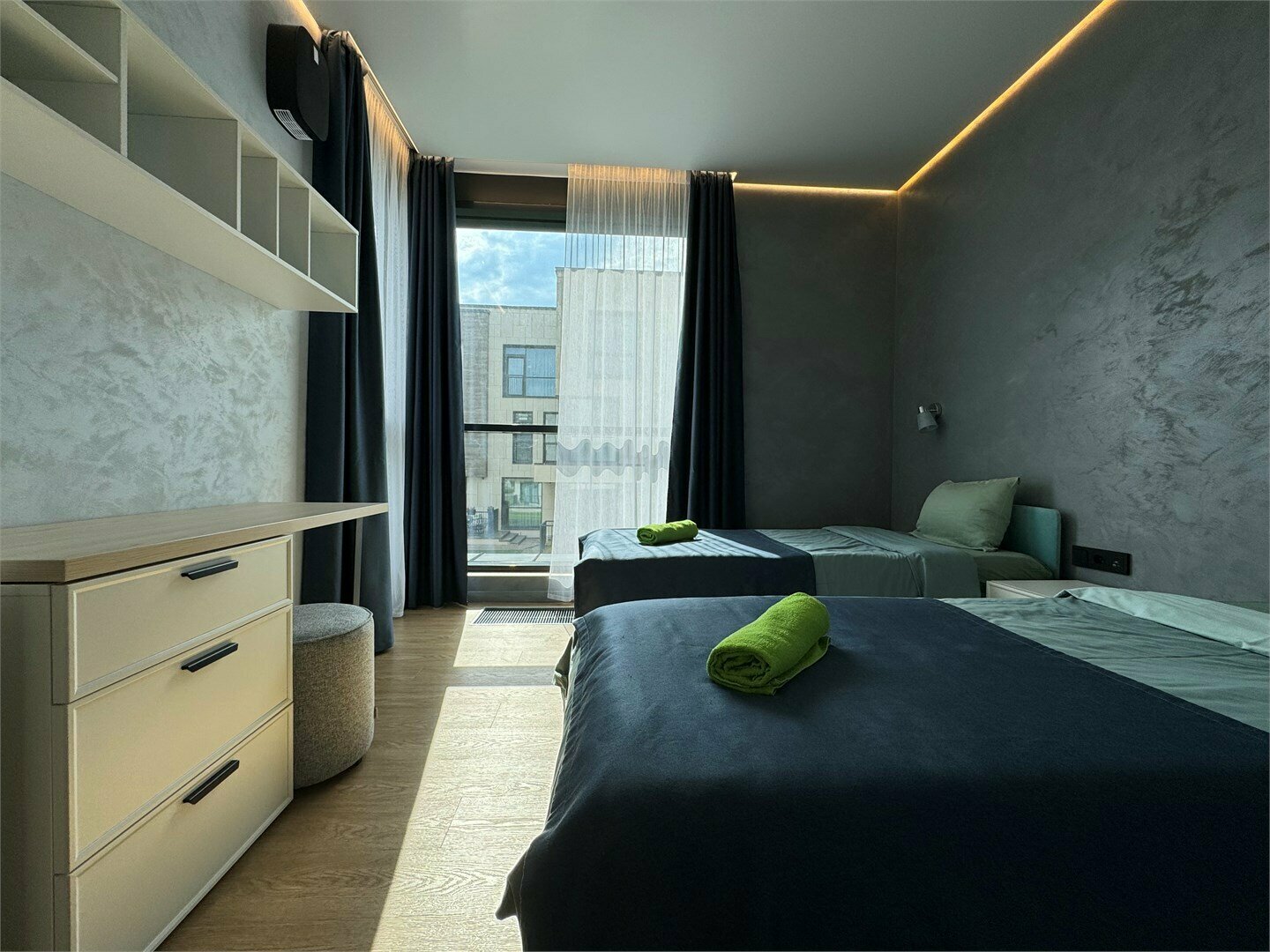 Апартаменты 82 м. Люкс с сауной