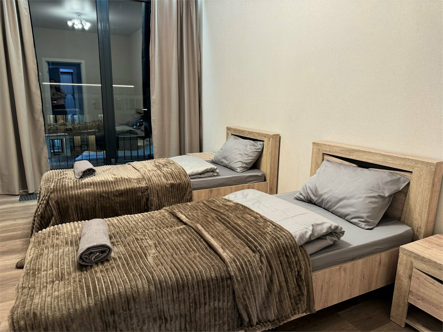 Апартаменты Adventure Park с двумя спальнями 65м.