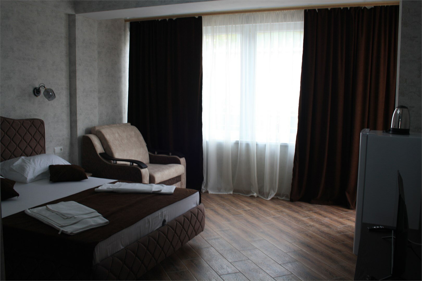 Номер студио с видом на горы