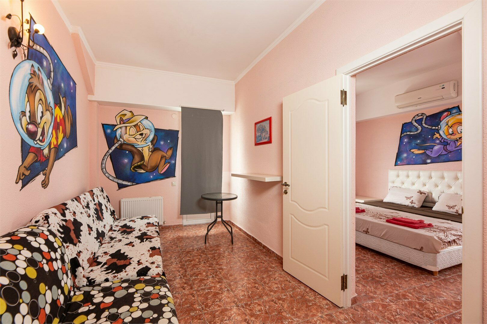 Двухкомнатный семейный Люкс с балконом